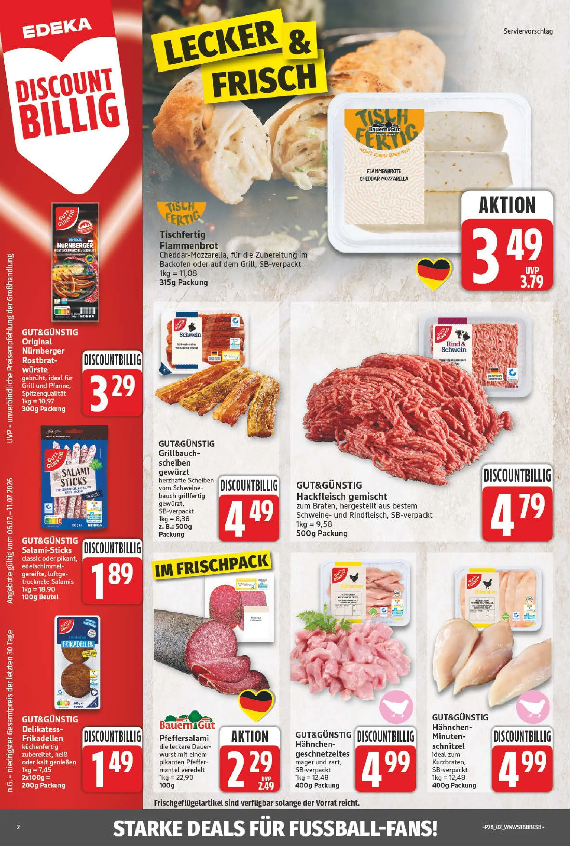 Angebote - Wochenangebote (ab 05.07.2026) zum Blättern | Seite: 2 | Produkte: Grill, Schnitzel, Backofen, Salami