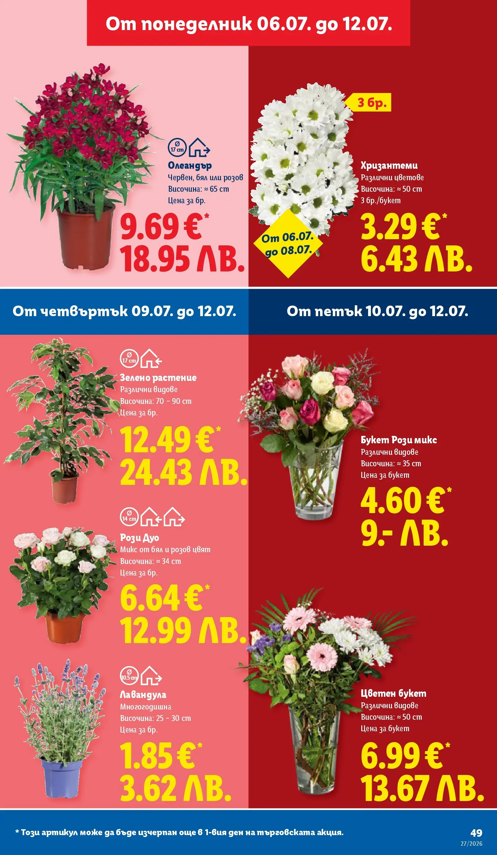Лидл - XXL предложения в ЛИДЛ с валидност до 12.07.2026 от 05.07.2026 | Страница: 49 Лидл - XXL предложения в ЛИДЛ с валидност до 12.07.2026 от 05.07.2026 | Страница: 49