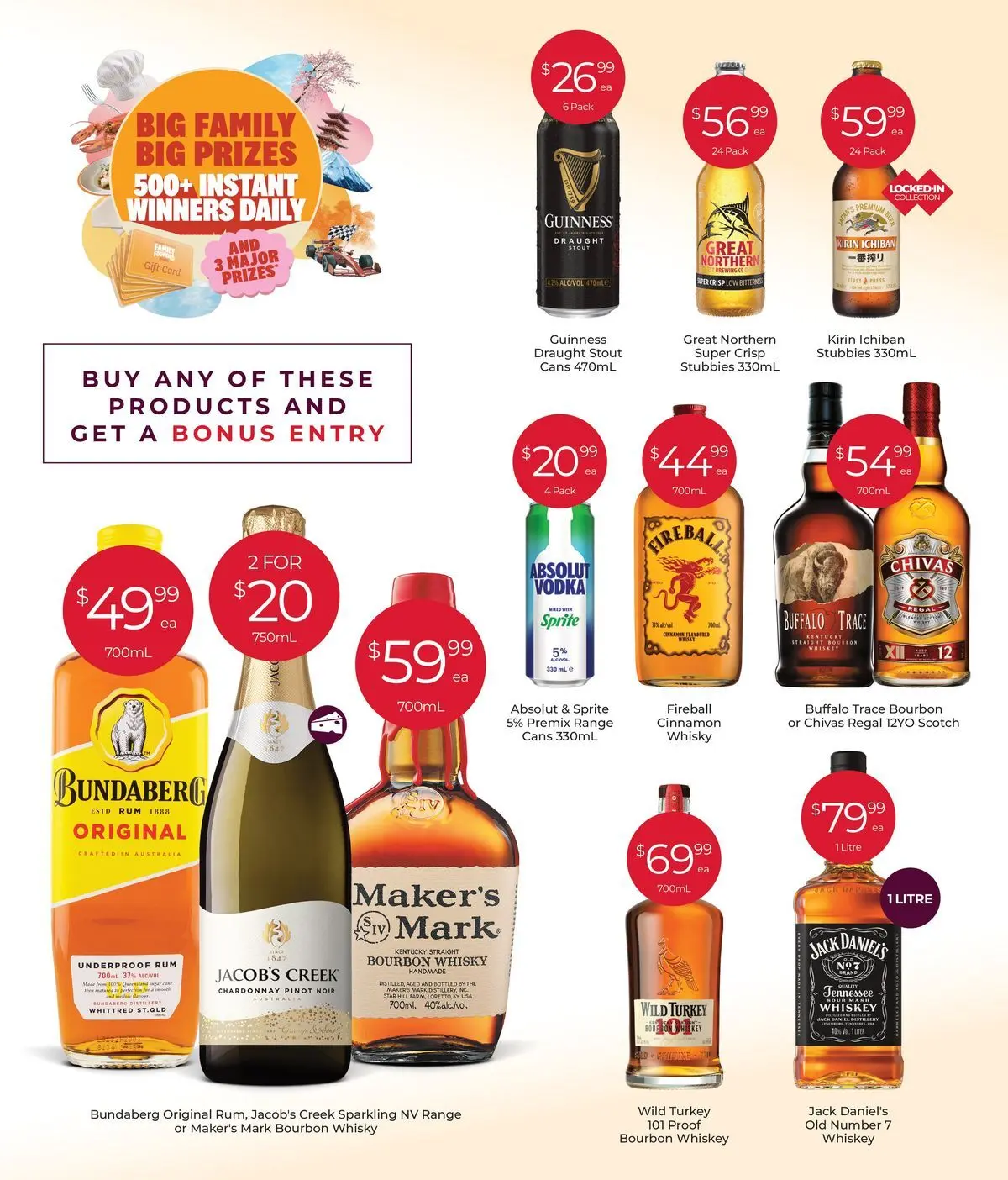 Deals - Discover Winter Favourites 06/07 - 05/07/2026 > weekly / monthly specials | Page: 3 | Products: Handmade, Bourbon, Vodka, Whiskey
