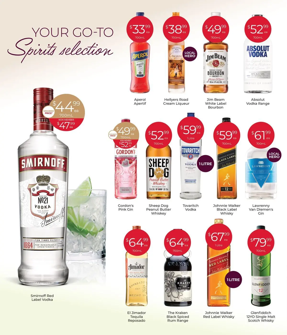 Deals - Discover Winter Favourites 06/07 - 05/07/2026 > weekly / monthly specials | Page: 6 | Products: Butter, Cream, Rum, Scotch