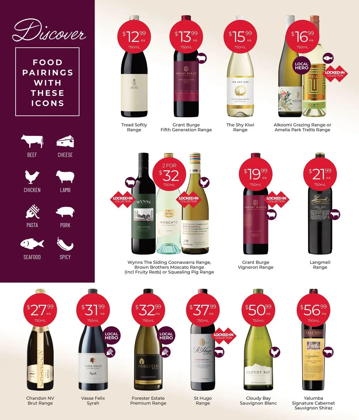 Deals - Discover Winter Favourites 06/07 - 05/07/2026 > weekly / monthly specials | Page: 5 | Products: Cheese, Chicken, Pork, Pasta