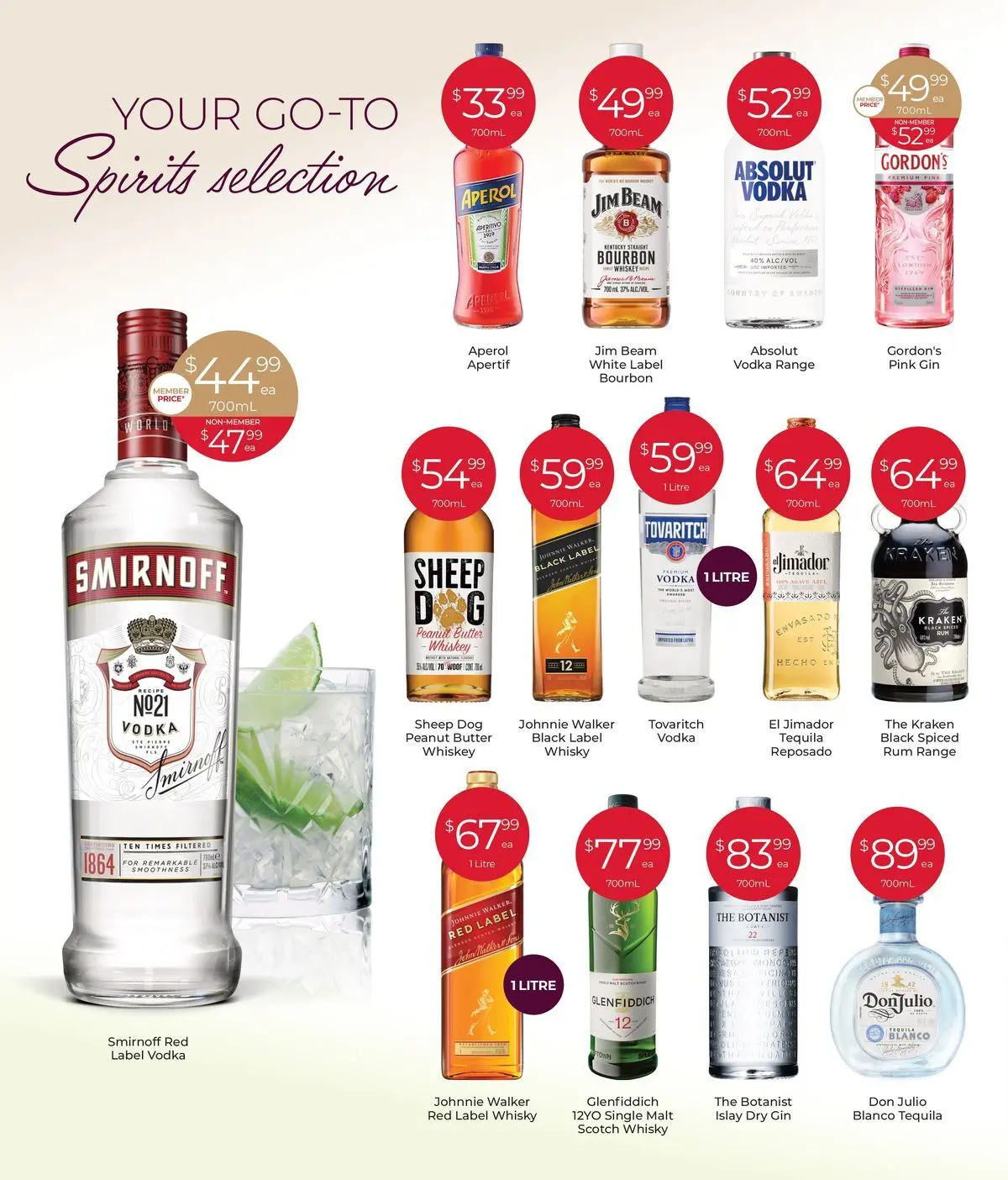 Deals - Discover Winter Favourites 06/07 - 05/07/2026 > weekly / monthly specials | Page: 6 | Products: Butter, Vodka, Whiskey, Scotch