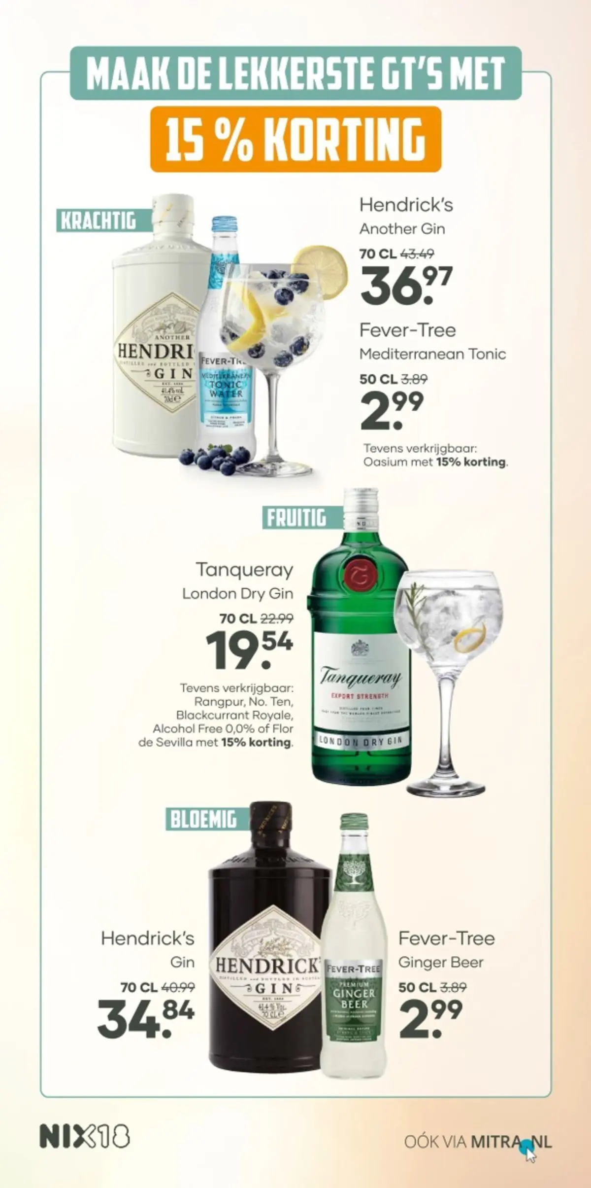 Mitra folder vanaf 05-07-2026 || NIEUWE | Pagina: 9 | Producten: Gin, Festék, Alcohol