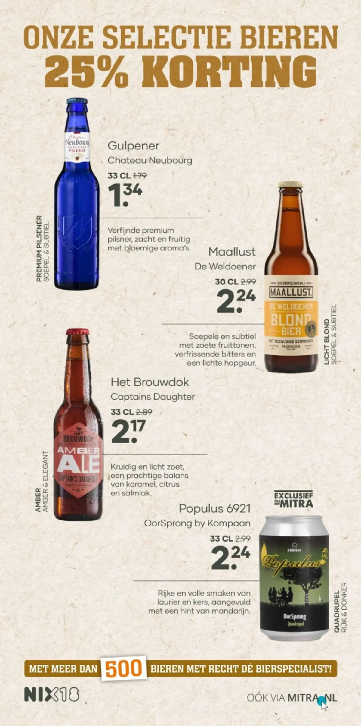 Mitra folder vanaf 05-07-2026 || NIEUWE | Pagina: 11 | Producten: Bier