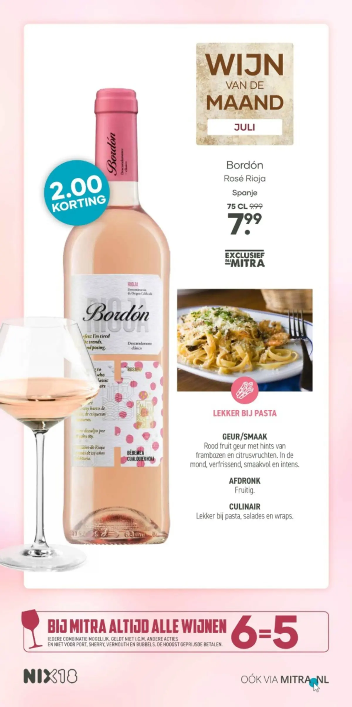 Mitra folder vanaf 05-07-2026 || NIEUWE | Pagina: 19 | Producten: Wijn, Salades, Geur, Frambozen