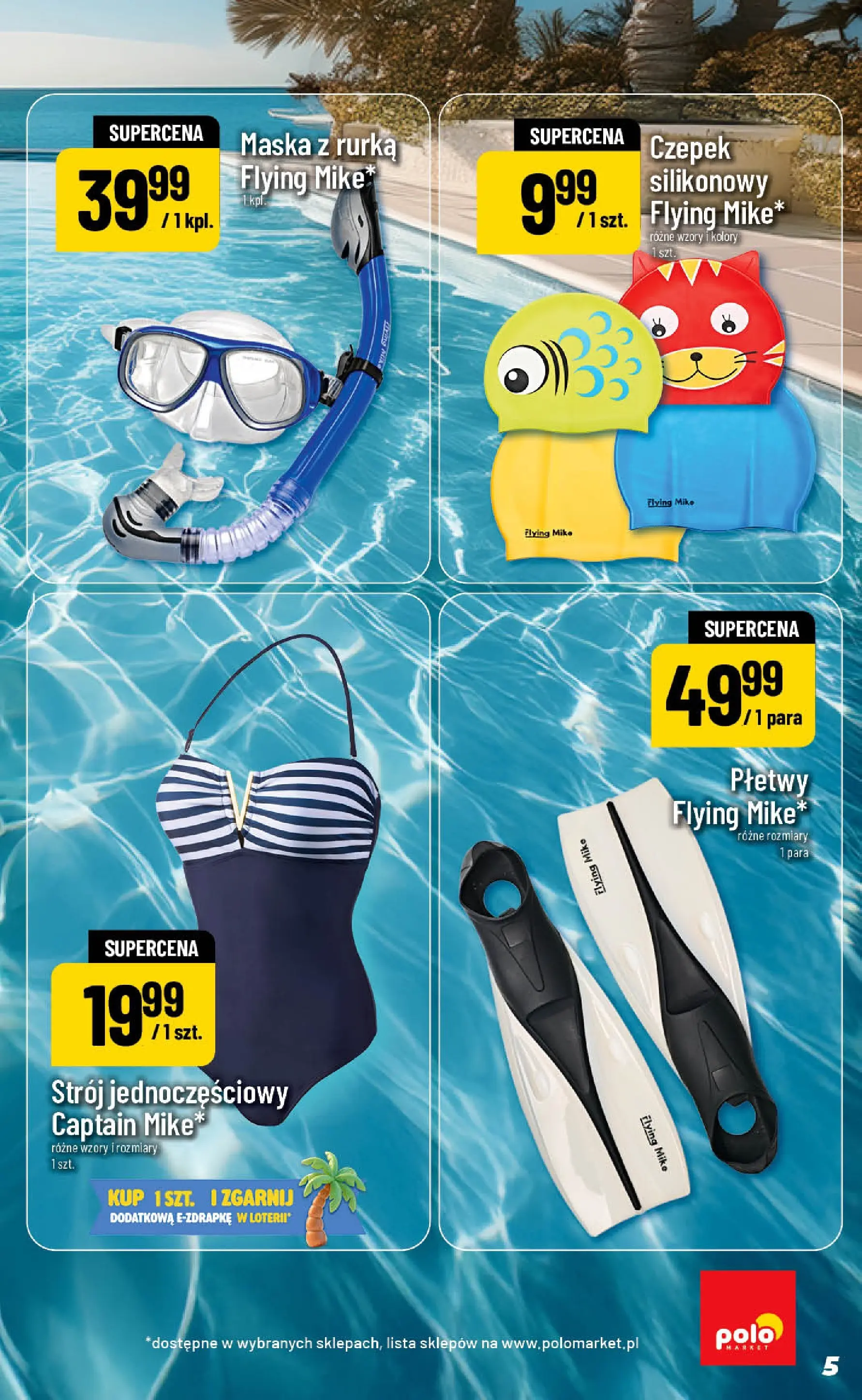 Nowa POLOmarket gazetka od jutra 01.07.2026 | Strona: 5 | Produkty: Maska