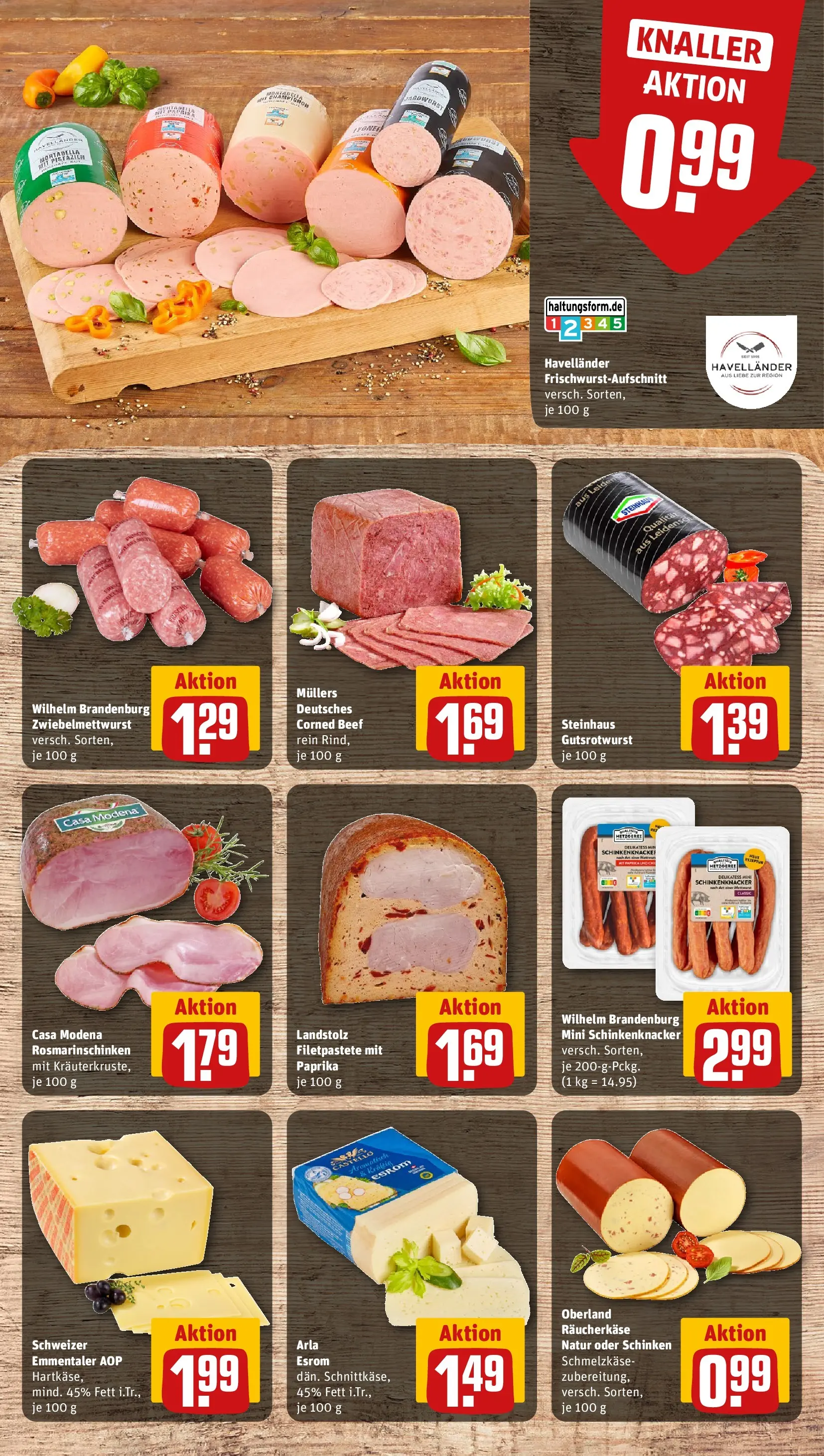 REWE Prospekt ab 05.07.2026 zum Blättern » Angebote | Seite: 10 | Produkte: Paprika, Schinken
