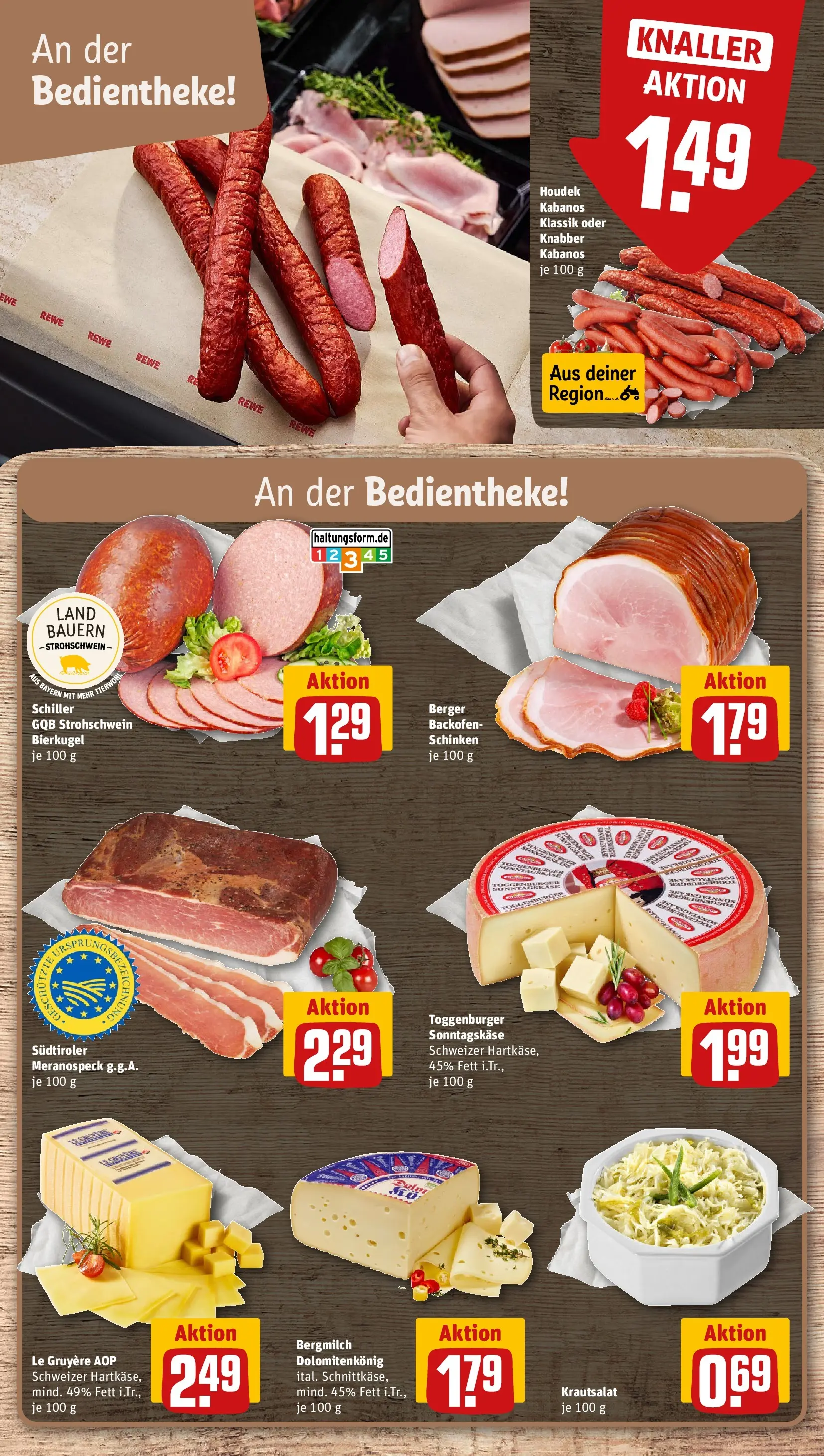 REWE Prospekt ab 05.07.2026 zum Blättern » Angebote | Seite: 11 | Produkte: Backofen, Schinken