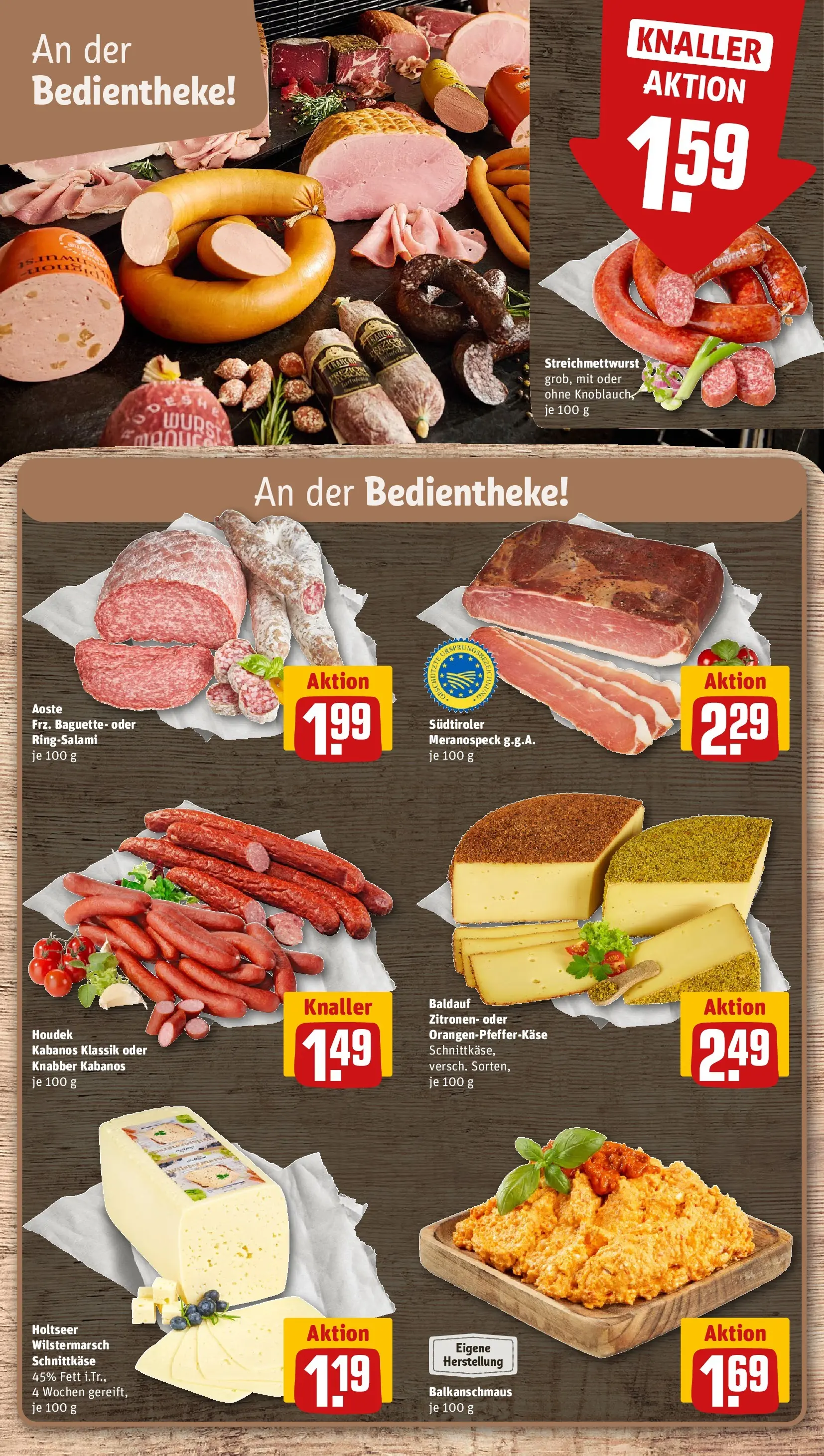 REWE Prospekt ab 05.07.2026 zum Blättern » Angebote | Seite: 11 | Produkte: Baguette, Wurst, Knoblauch, Zitronen