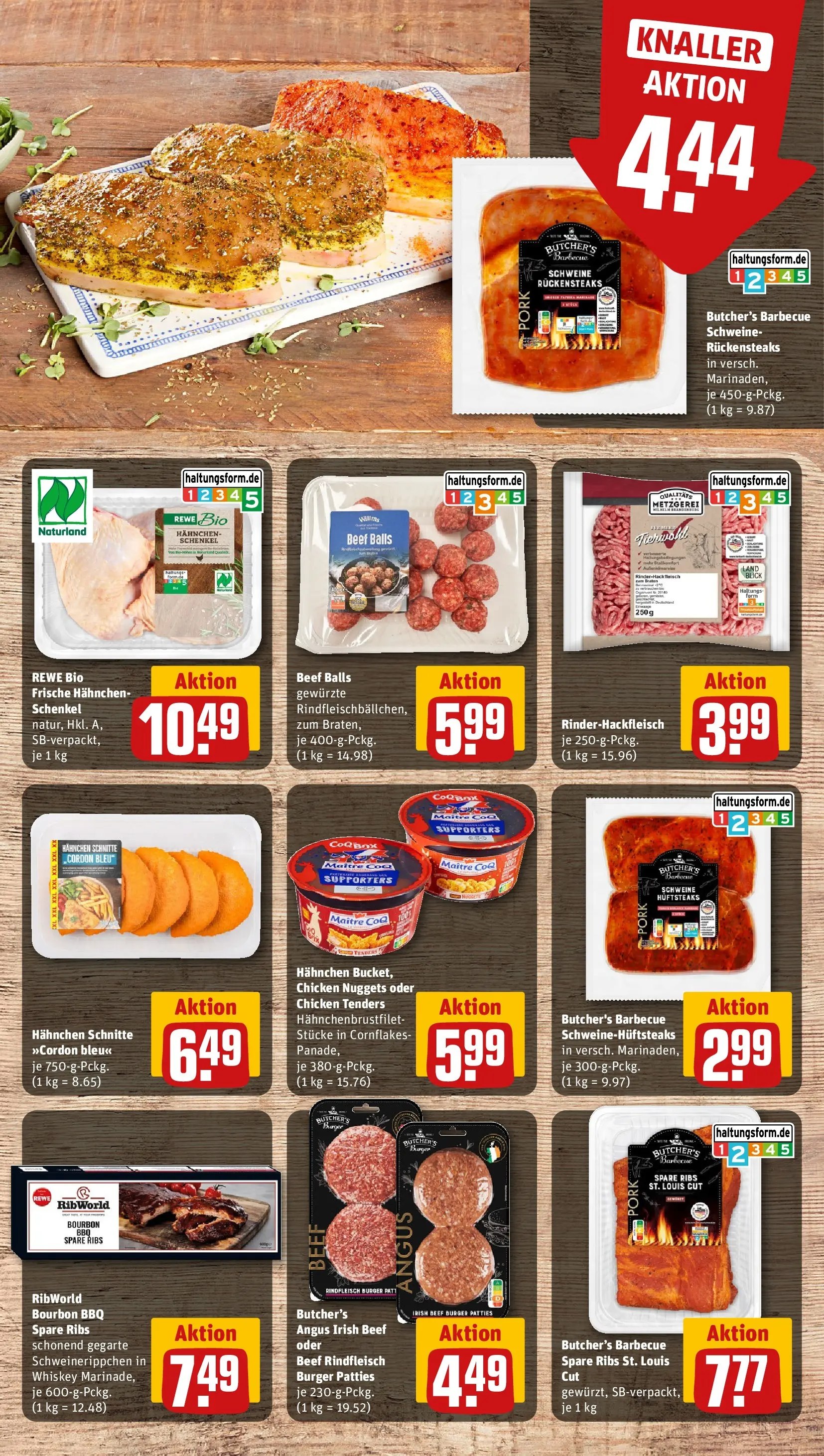 REWE Prospekt ab 05.07.2026 zum Blättern » Angebote | Seite: 8 | Produkte: Hahnchen, Burger, Bourbon, Whiskey