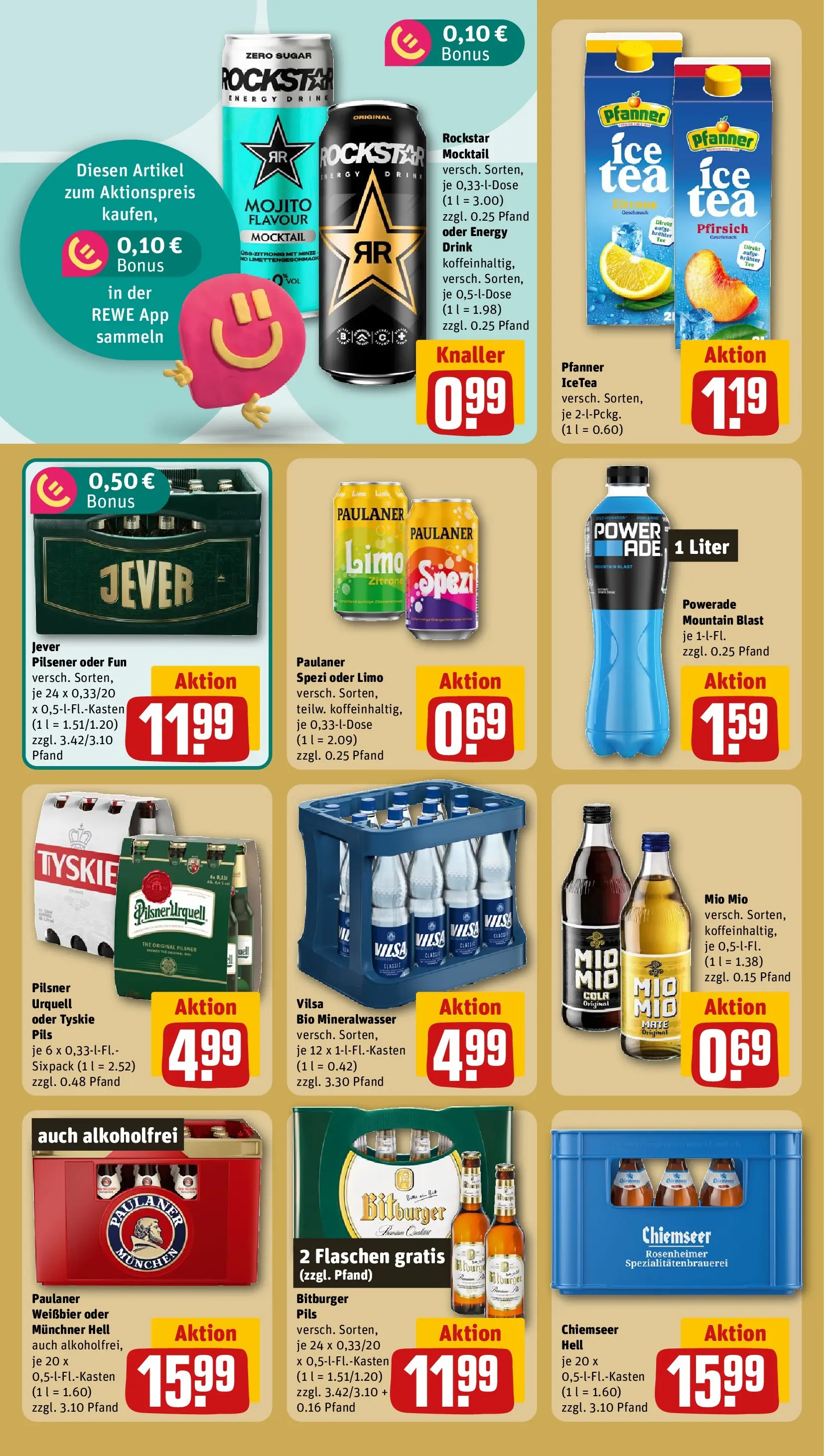 REWE Prospekt ab 05.07.2026 zum Blättern » Angebote | Seite: 22 | Produkte: Basmatireis, Thunfisch, Himbeere, Pasta