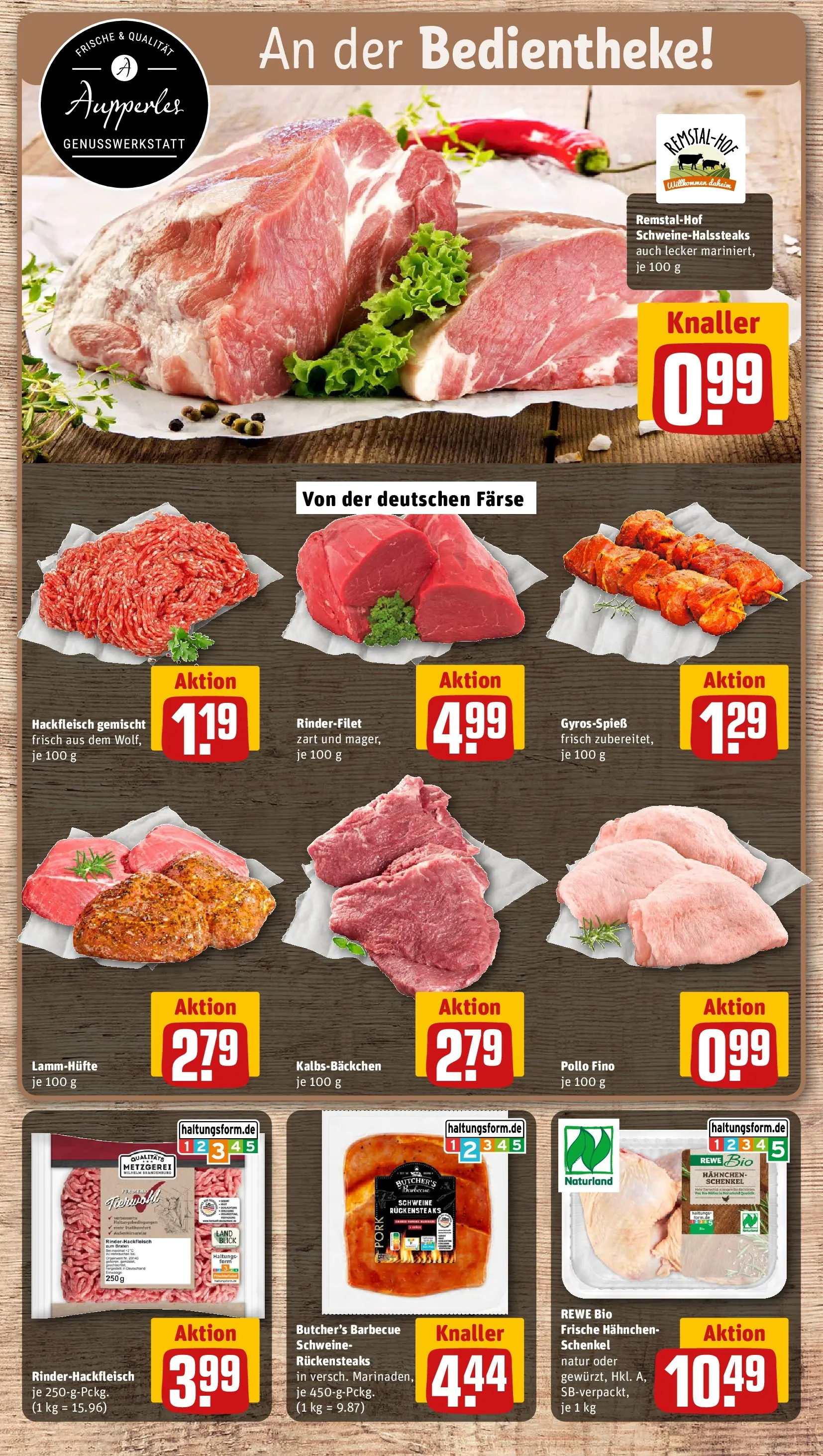 REWE Prospekt ab 05.07.2026 zum Blättern » Angebote | Seite: 12 | Produkte: Buttermilch, Butter, Gouda, Pfirsich
