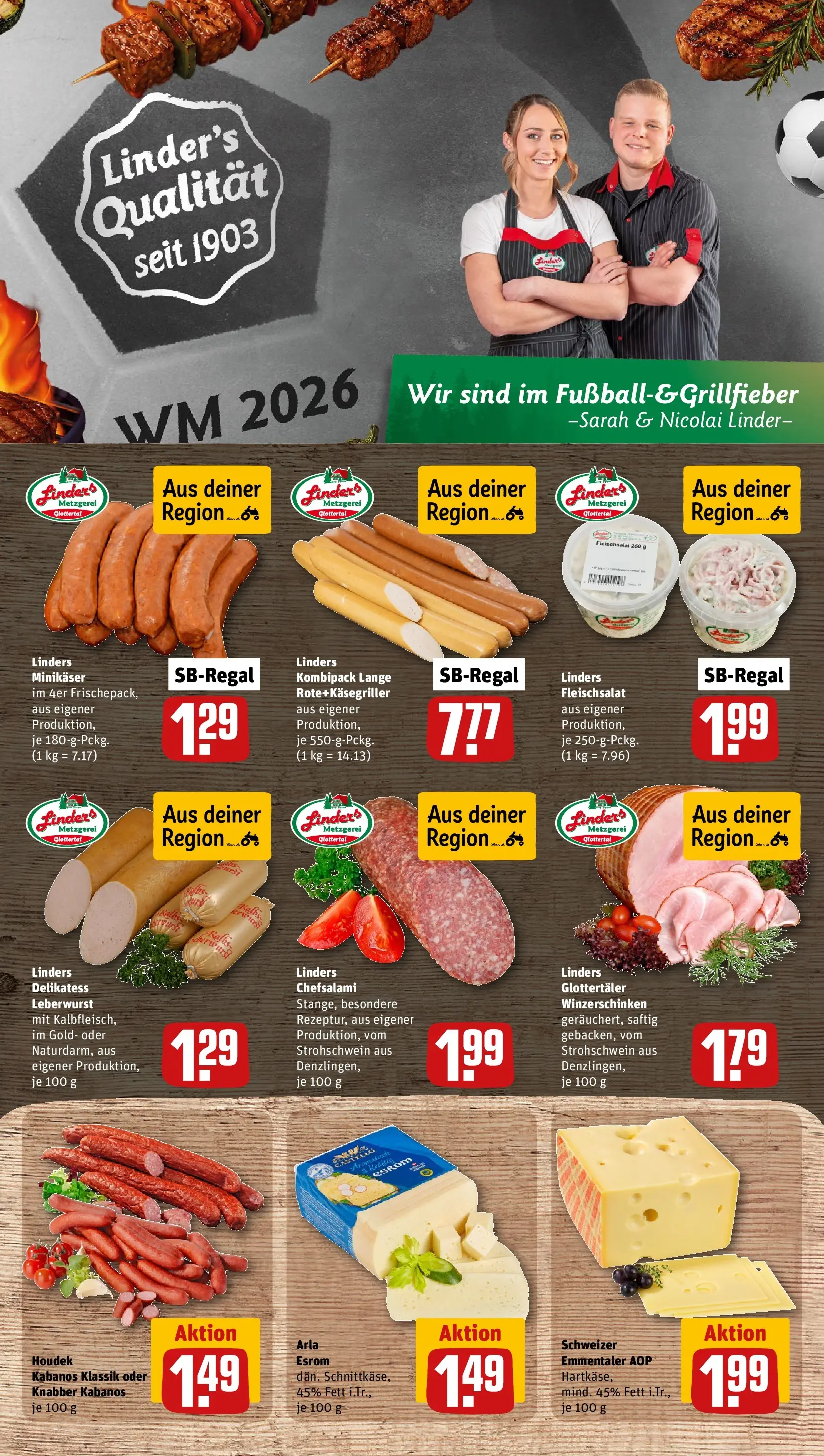 REWE Prospekt ab 05.07.2026 zum Blättern » Angebote | Seite: 13 | Produkte: Olivenol, Waffeln, Gemüse, Toffifee