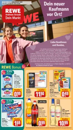 Rewe Prospekt Schiffweiler / Landsweiler ab 05.07.2026 gültig
