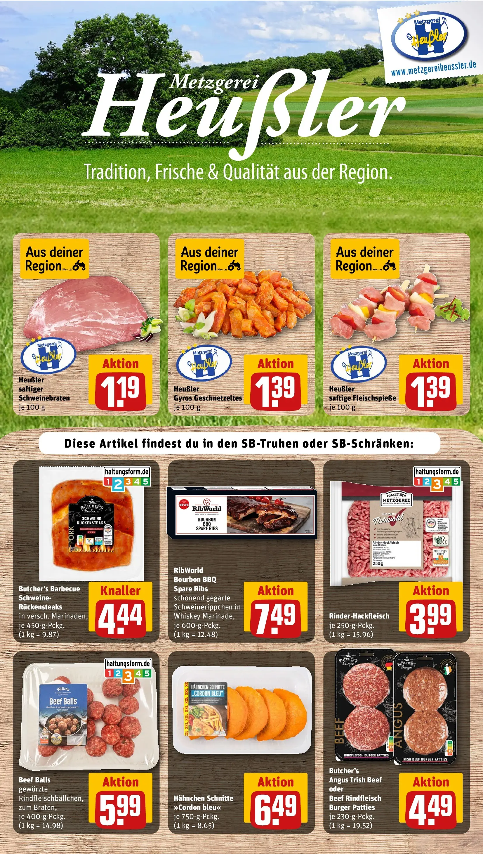 REWE Prospekt ab 05.07.2026 zum Blättern » Angebote | Seite: 12 | Produkte: Milch, Butter, Meica, Paprika