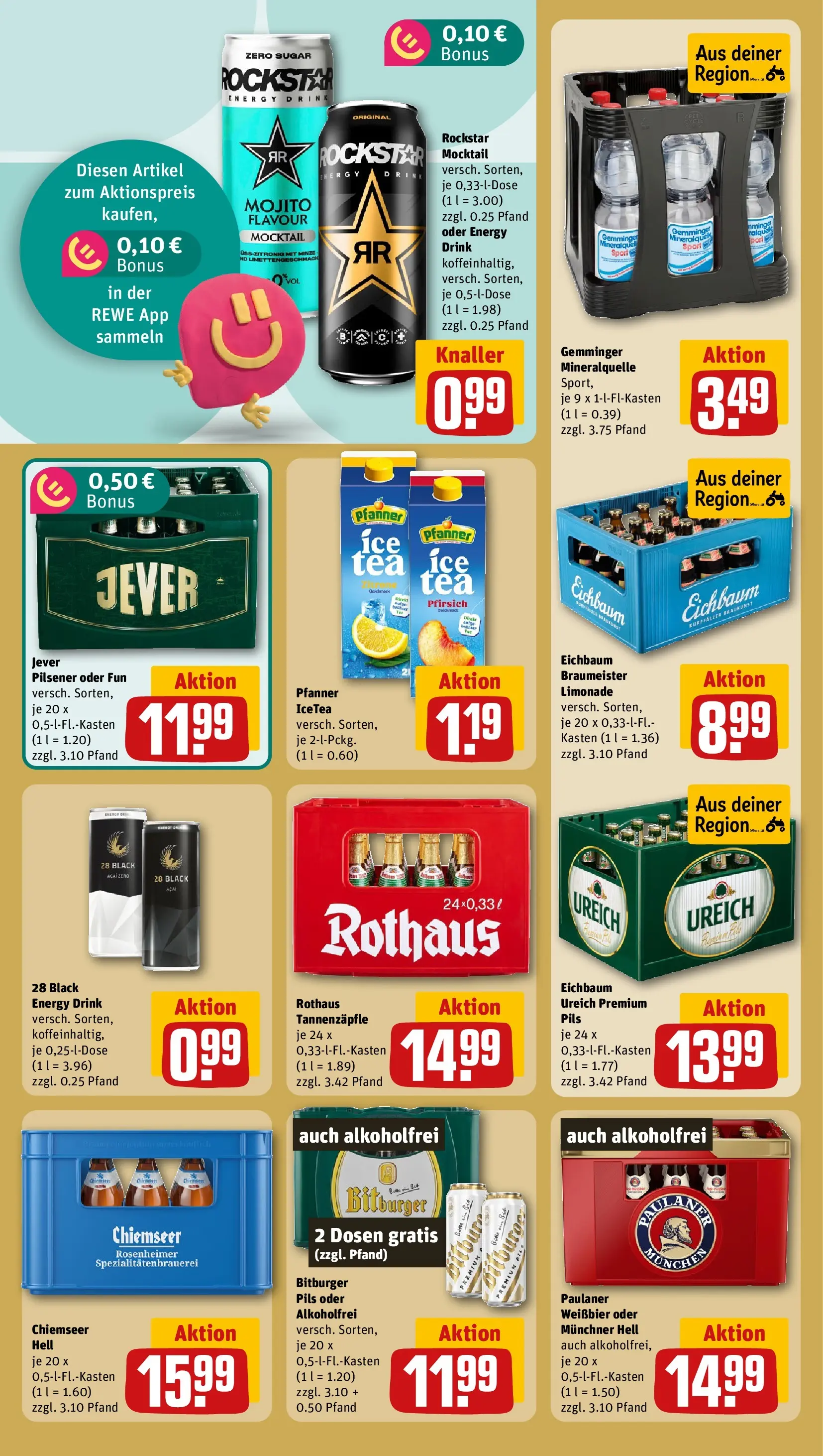 REWE Prospekt ab 05.07.2026 zum Blättern » Angebote | Seite: 22 | Produkte: Himbeeren, Basmatireis, Burger, Himbeere