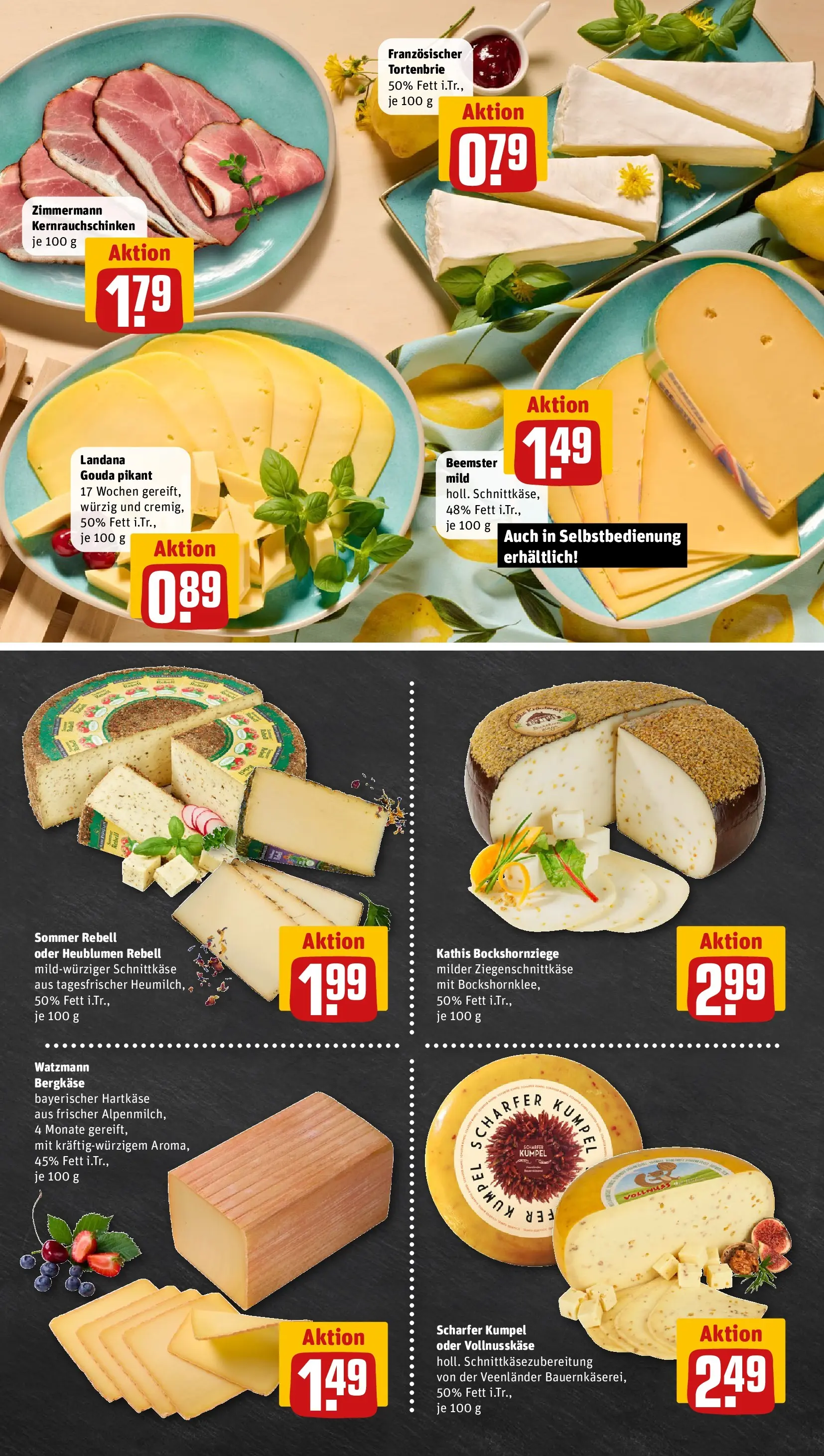 REWE Prospekt ab 06.07.2026 zum Blättern » Angebote | Seite: 9 | Produkte: Gouda