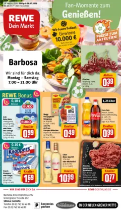 Rewe Prospekt Iserlohn ab 05.07.2026 gültig Rewe Prospekt Iserlohn ab 05.07.2026 gültig