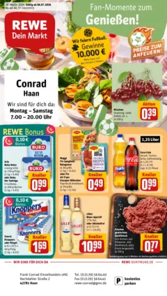 Rewe Prospekt Haan ab 05.07.2026 gültig
