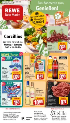 Rewe Prospekt Duisburg ab 05.07.2026 gültig Rewe Prospekt Duisburg ab 05.07.2026 gültig