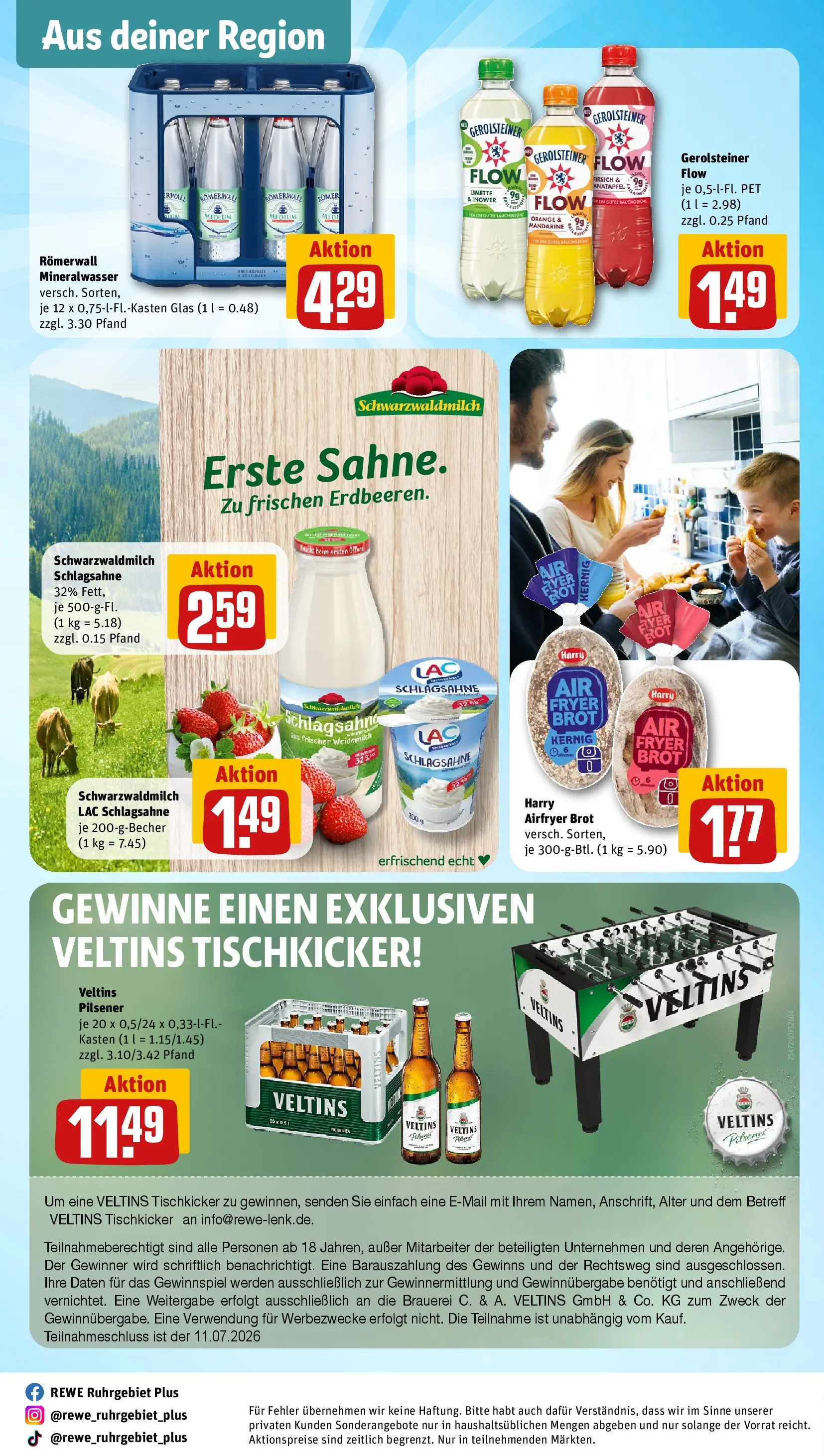 REWE Prospekt ab 05.07.2026 zum Blättern » Angebote | Seite: 30 | Produkte: Tomaten, Ketchup