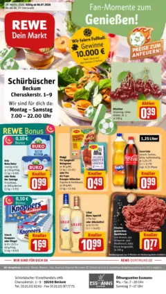 Rewe Prospekt Beckum ab 05.07.2026 gültig