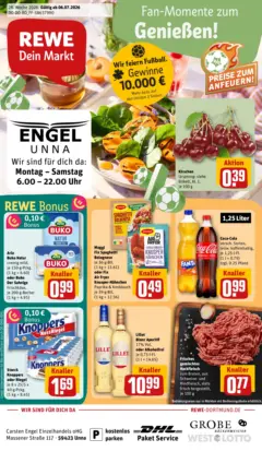 Rewe Prospekt Unna ab 05.07.2026 gültig