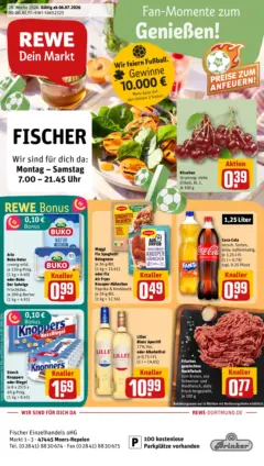 Rewe Prospekt Moers ab 05.07.2026 gültig Rewe Prospekt Moers ab 05.07.2026 gültig