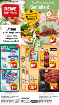 Rewe Prospekt Bergkamen ab 05.07.2026 gültig