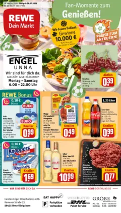 Rewe Prospekt Unna ab 05.07.2026 gültig