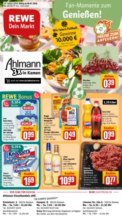 Rewe Prospekt Kamen ab 06.07.2026 gültig