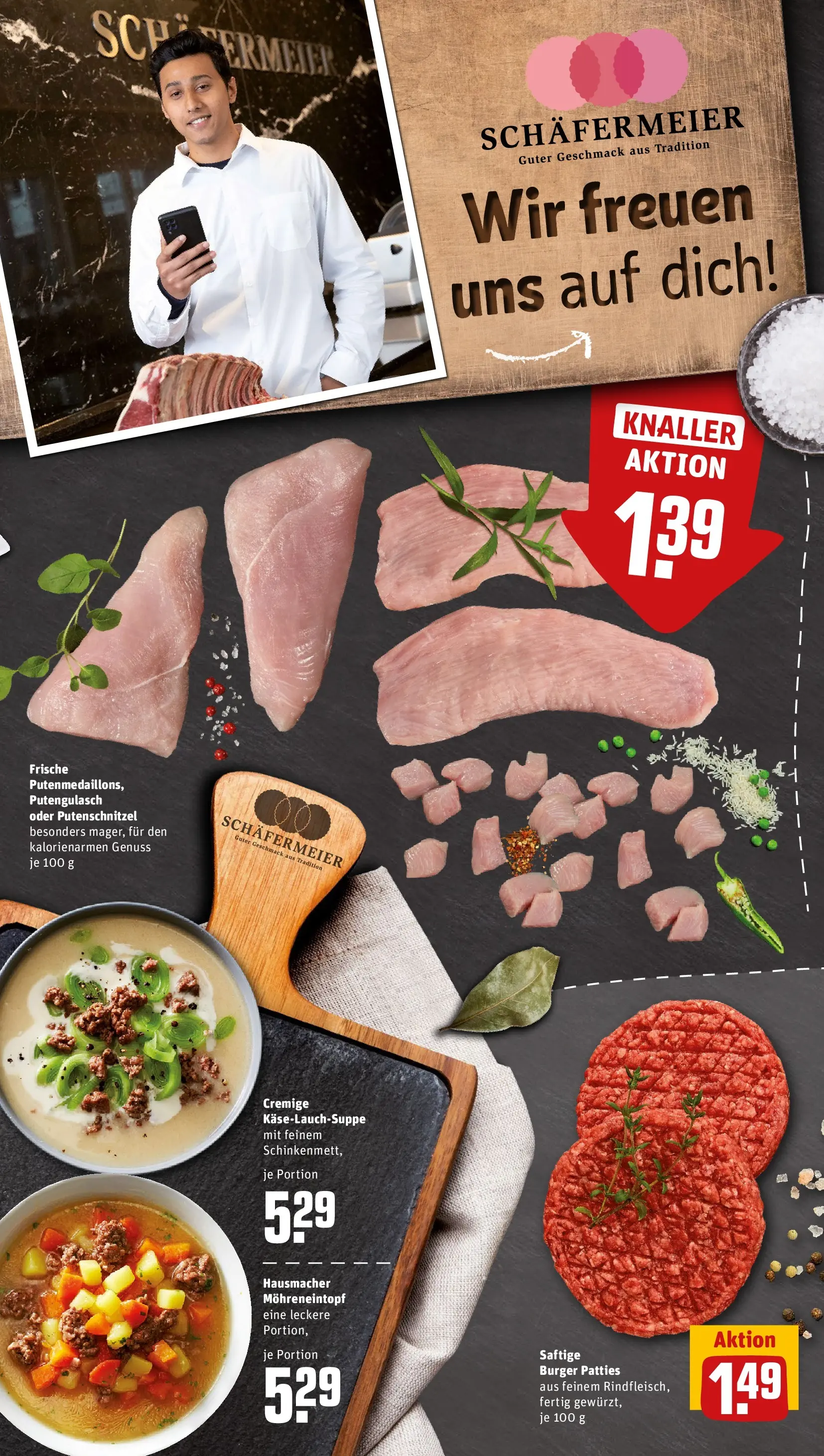 REWE Prospekt ab 06.07.2026 zum Blättern » Angebote | Seite: 8 | Produkte: Backofen, Serrano schinken, Schinken, Leberkase