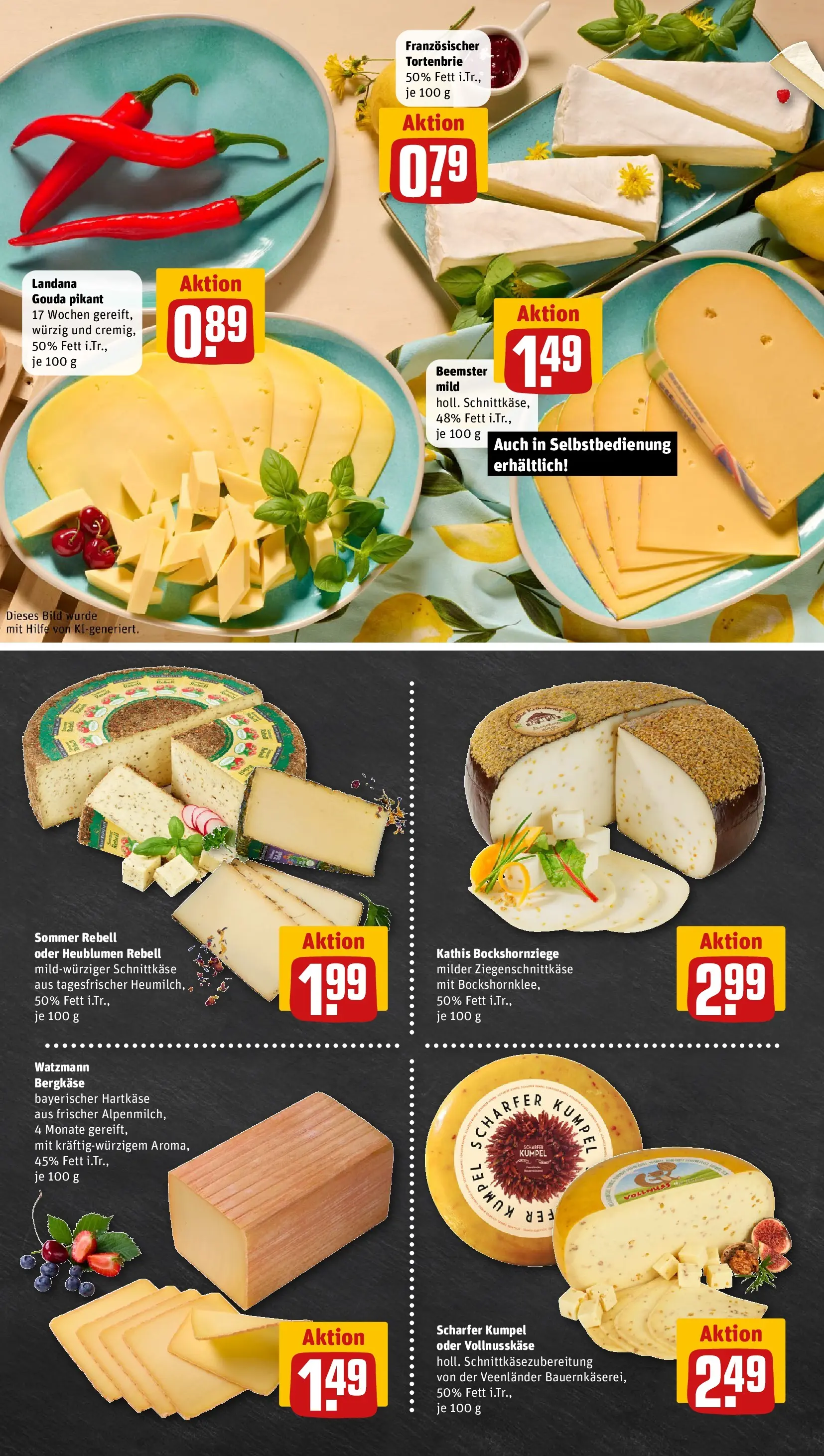 REWE Prospekt ab 06.07.2026 zum Blättern » Angebote | Seite: 11 | Produkte: Geramont, Bratwurst, Leerdammer, Skyr