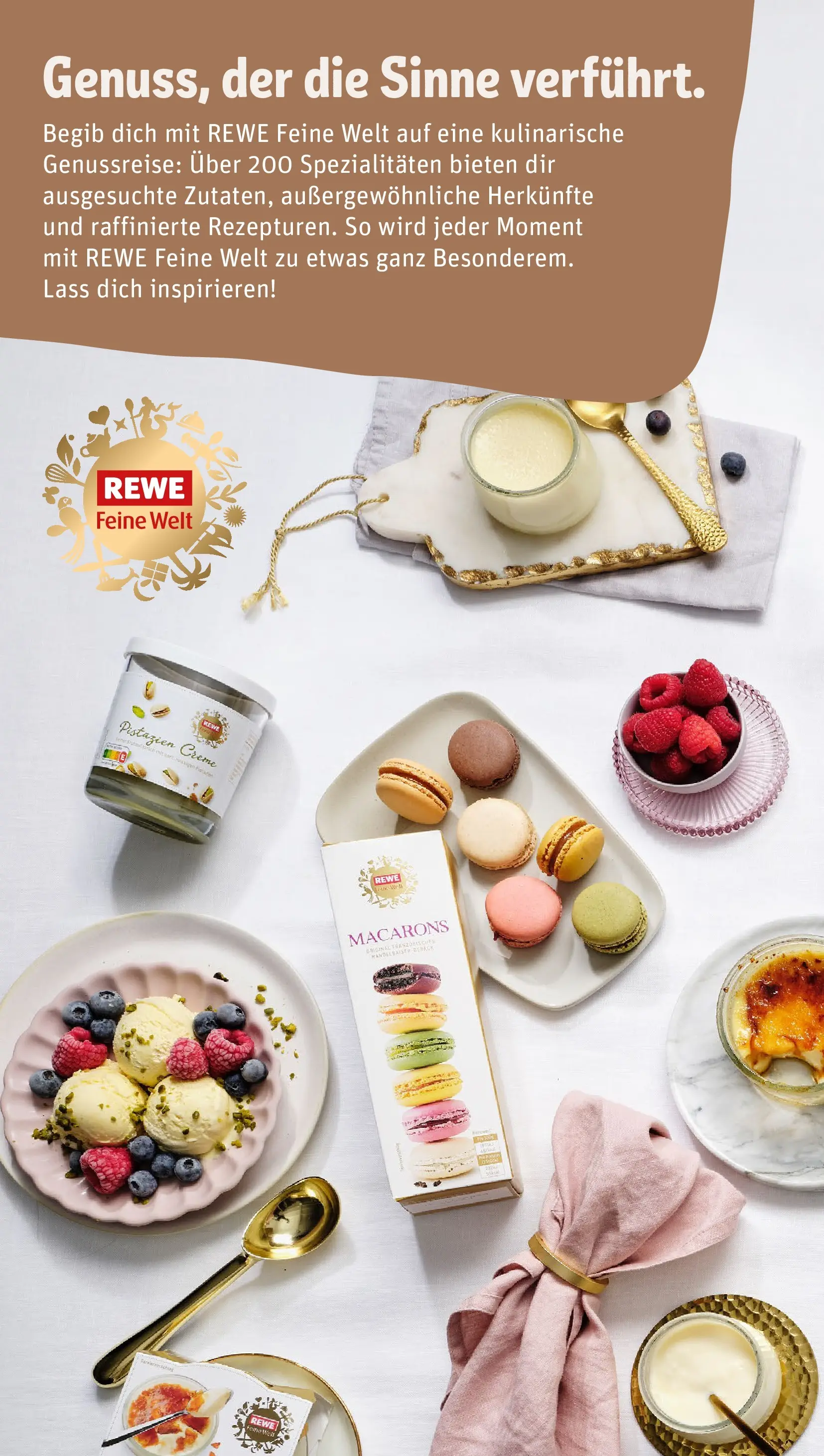 REWE Prospekt ab 06.07.2026 zum Blättern » Angebote | Seite: 13 | Produkte: Pistazien, Creme