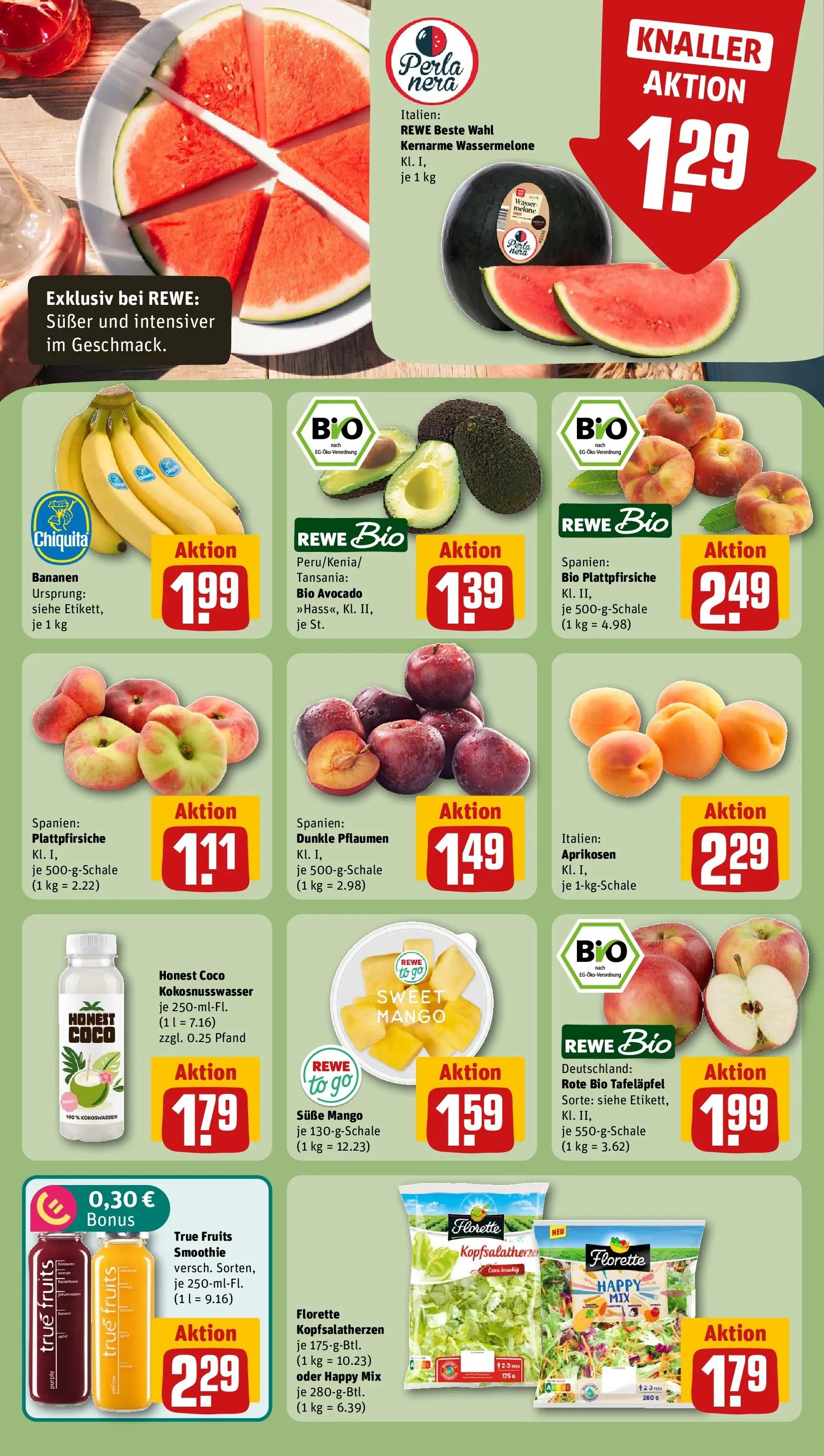 REWE Prospekt ab 06.07.2026 zum Blättern » Angebote | Seite: 6 | Produkte: Hahnchen, Burger, Rindfleisch