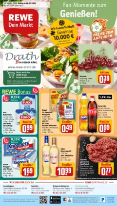 Rewe Prospekt Menden ab 06.07.2026 gültig Rewe Prospekt Menden ab 06.07.2026 gültig