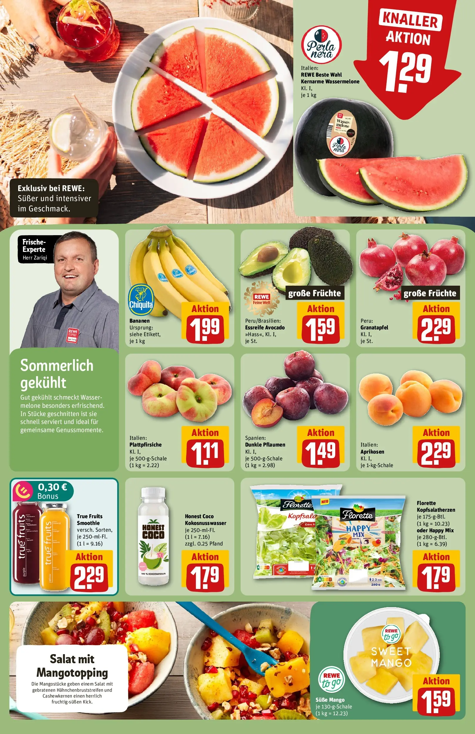 REWE Prospekt ab 06.07.2026 zum Blättern » Angebote | Seite: 8 | Produkte: Gyros, Gulasch, Putenschnitzel