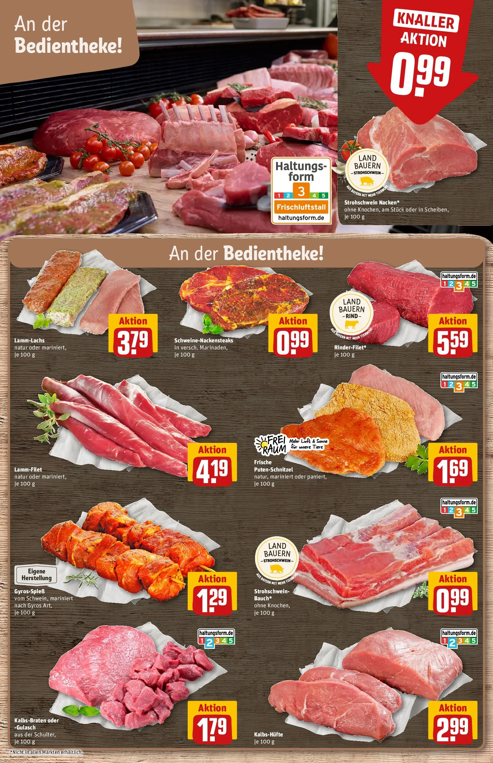 REWE Prospekt ab 06.07.2026 zum Blättern » Angebote | Seite: 10 | Produkte: Leberkase