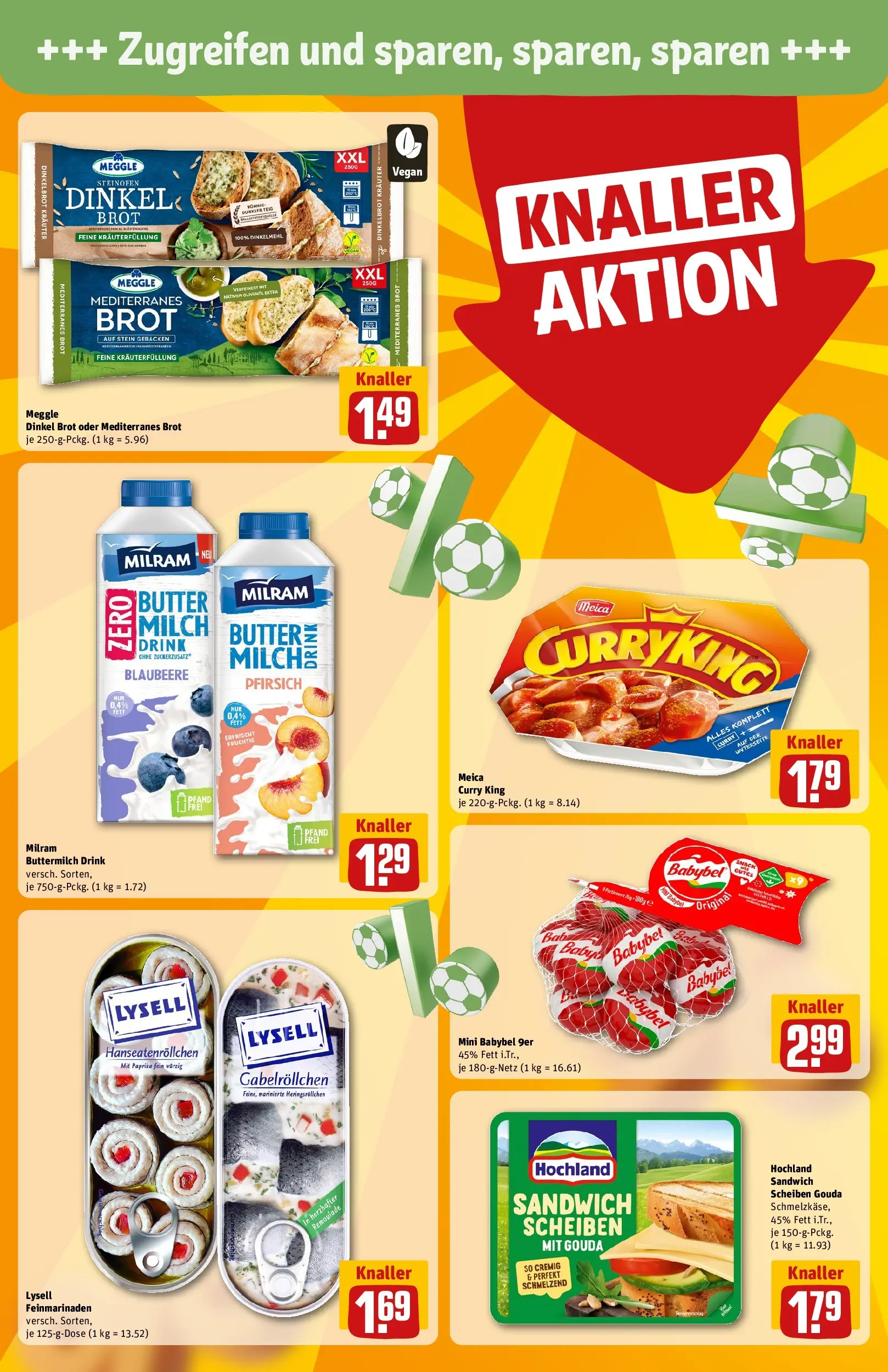 REWE Prospekt ab 06.07.2026 zum Blättern » Angebote | Seite: 16 | Produkte: Buttermilch, Olivenol, Milram, Babybel