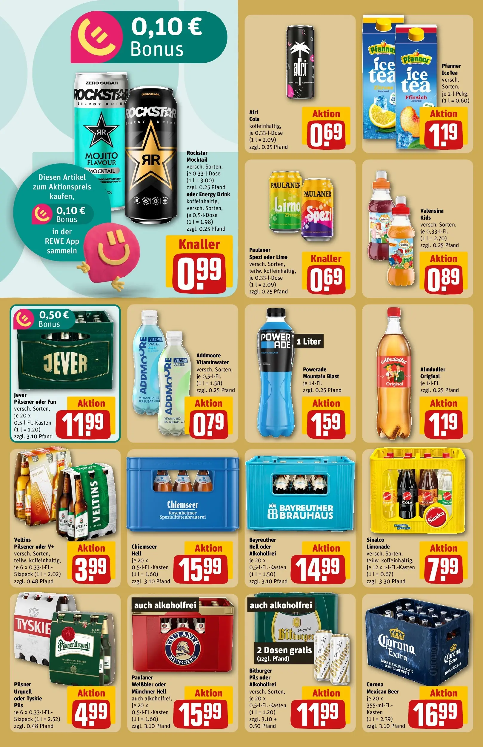 REWE Prospekt ab 06.07.2026 zum Blättern » Angebote | Seite: 20 | Produkte: Hahnchen, Basmatireis, Thunfisch, Erbsen