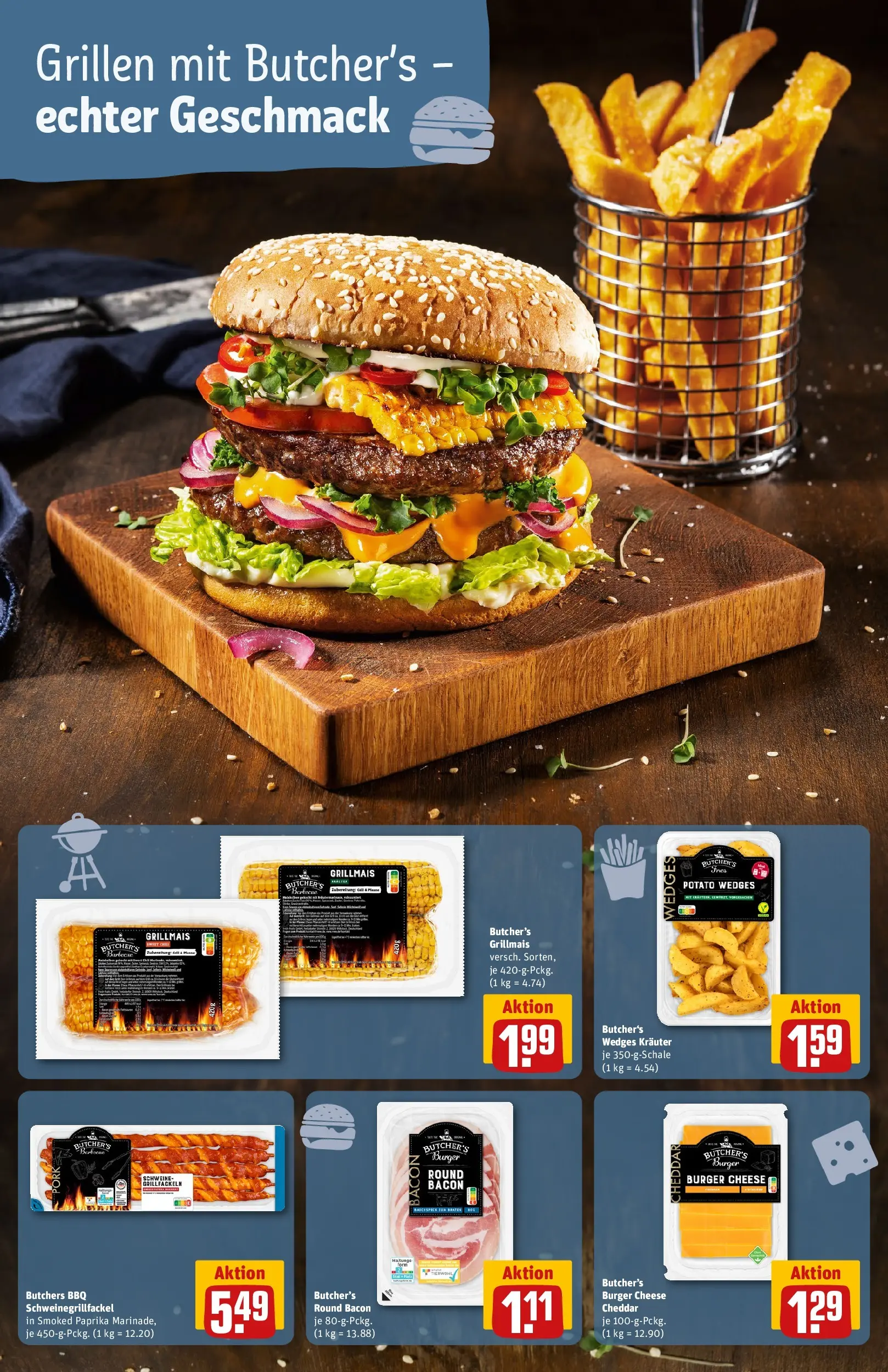 REWE Prospekt ab 06.07.2026 zum Blättern » Angebote | Seite: 10 | Produkte: Burger, Paprika, Chili