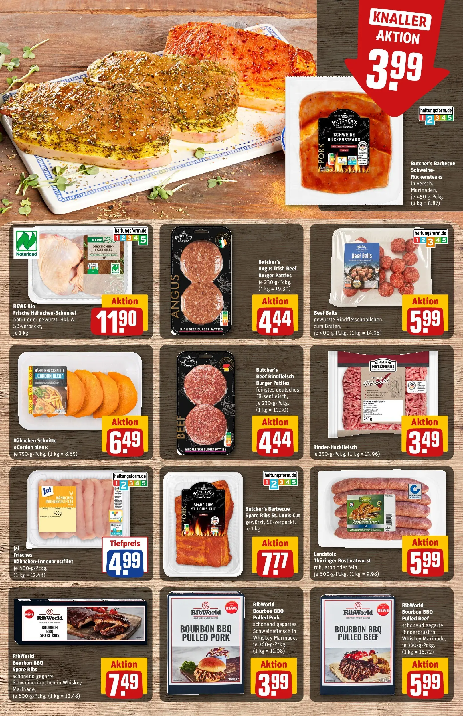 REWE Prospekt ab 06.07.2026 zum Blättern » Angebote | Seite: 11 | Produkte: Brot, Schinken