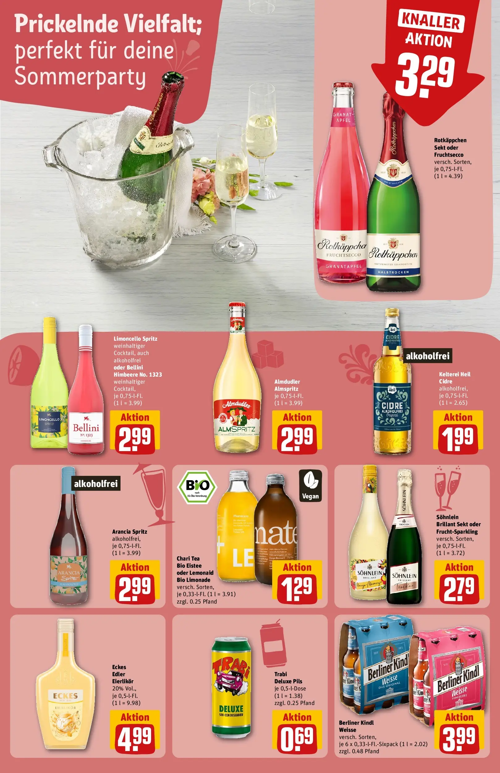 REWE Prospekt ab 06.07.2026 zum Blättern » Angebote | Seite: 21 | Produkte: Sprite, Tequila, Weinschorle, Wein