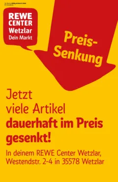 Rewe Prospekt Wetzlar ab 06.07.2026 gültig