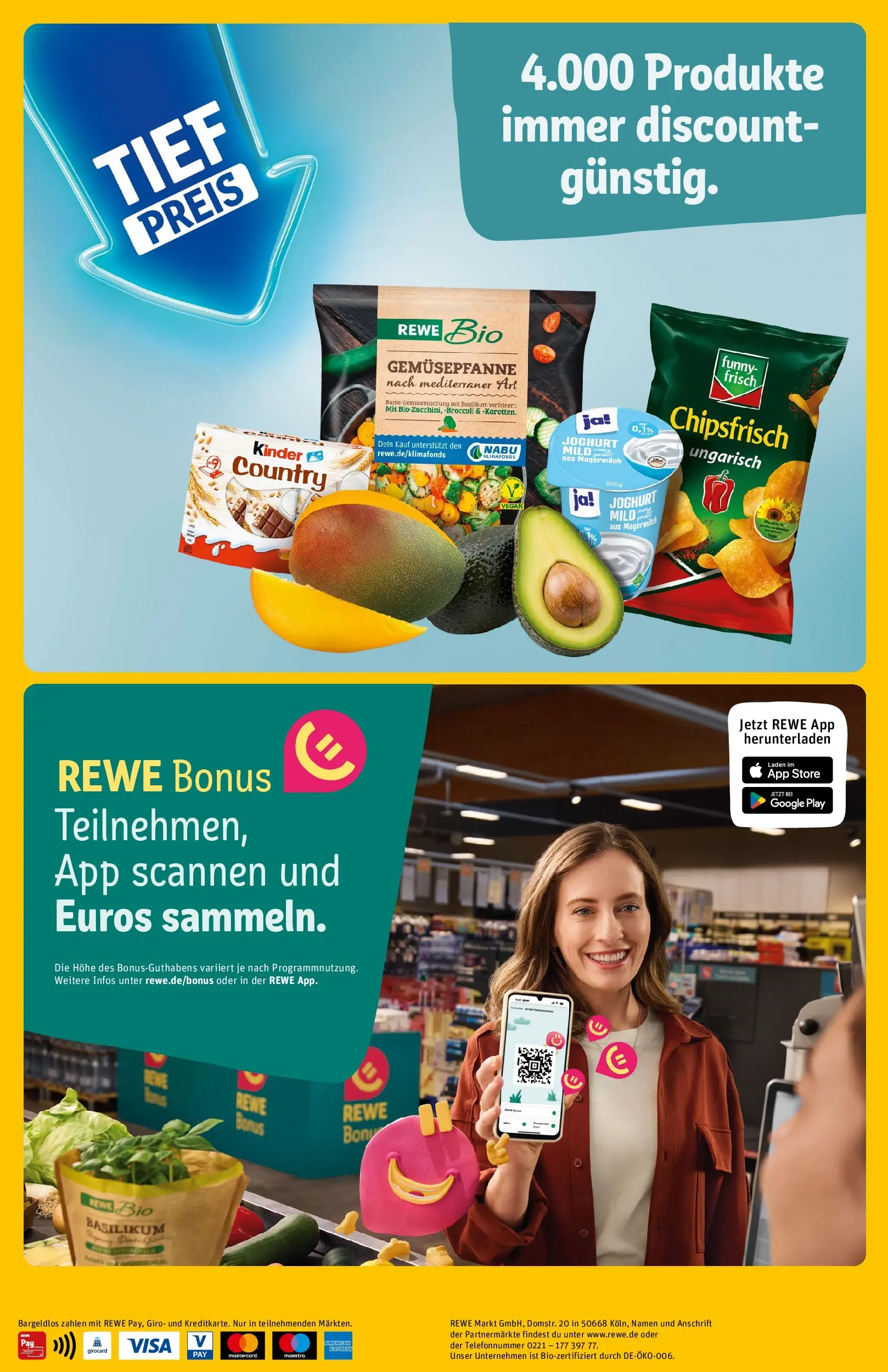 REWE Prospekt ab 06.07.2026 zum Blättern » Angebote | Seite: 2 | Produkte: Joghurt