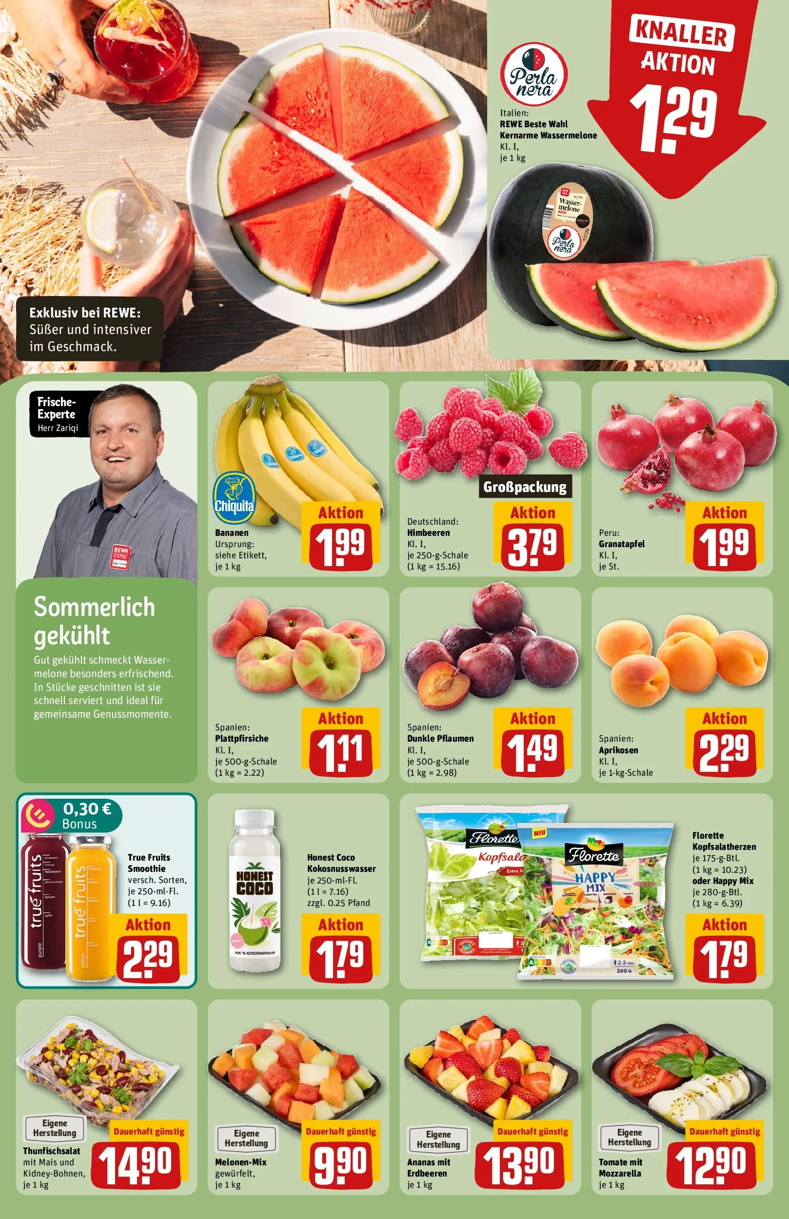 REWE Prospekt ab 06.07.2026 zum Blättern » Angebote | Seite: 8 | Produkte: Tafelspitz, Rinderfilet, Schweinenacken, Gulasch
