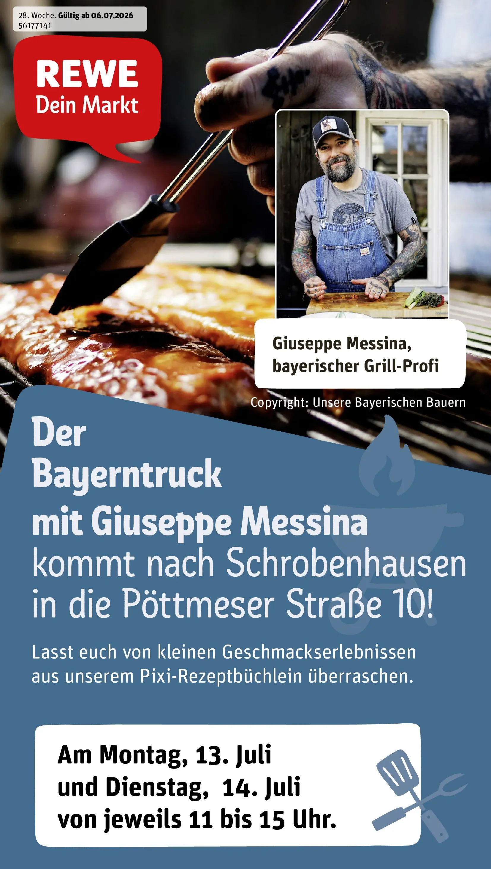 REWE Prospekt ab 06.07.2026 zum Blättern » Angebote | Seite: 1