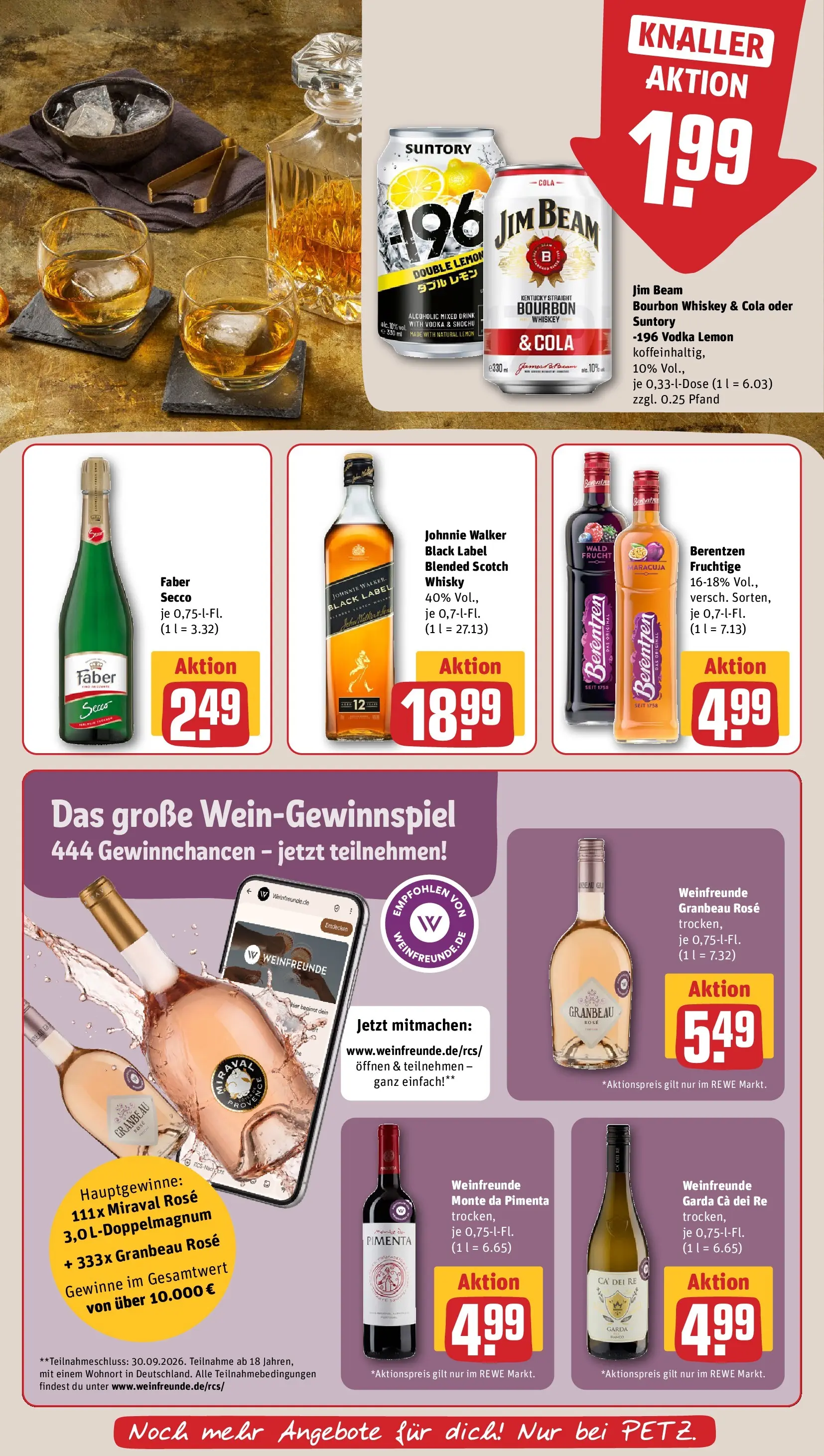 REWE Prospekt ab 06.07.2026 zum Blättern » Angebote | Seite: 21 | Produkte: Rotkappchen sekt, Granatapfel, Himbeere, Rotkäppchen