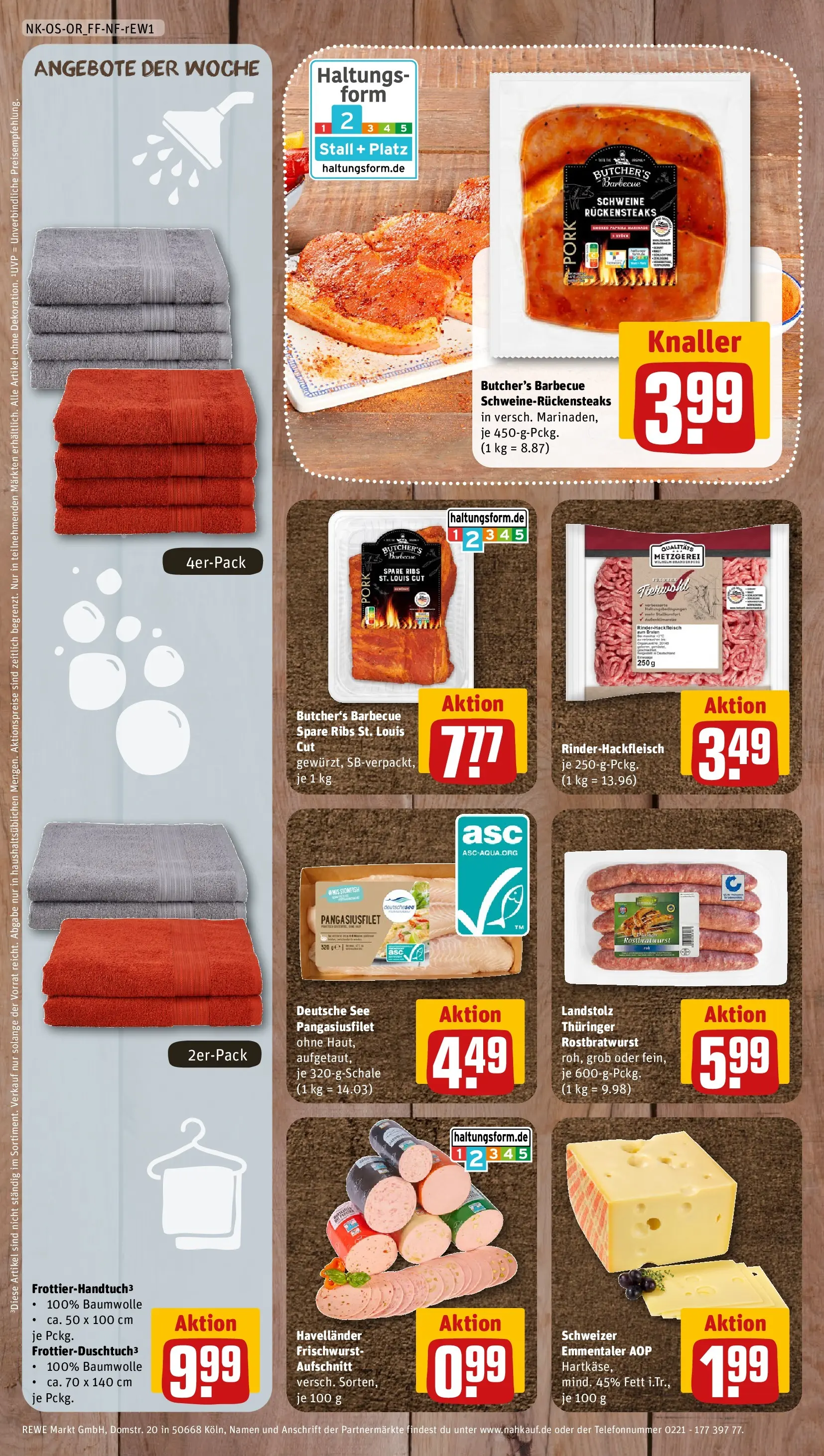 REWE Prospekt ab 06.07.2026 zum Blättern » Angebote | Seite: 12 | Produkte: Spare ribs, Paprika