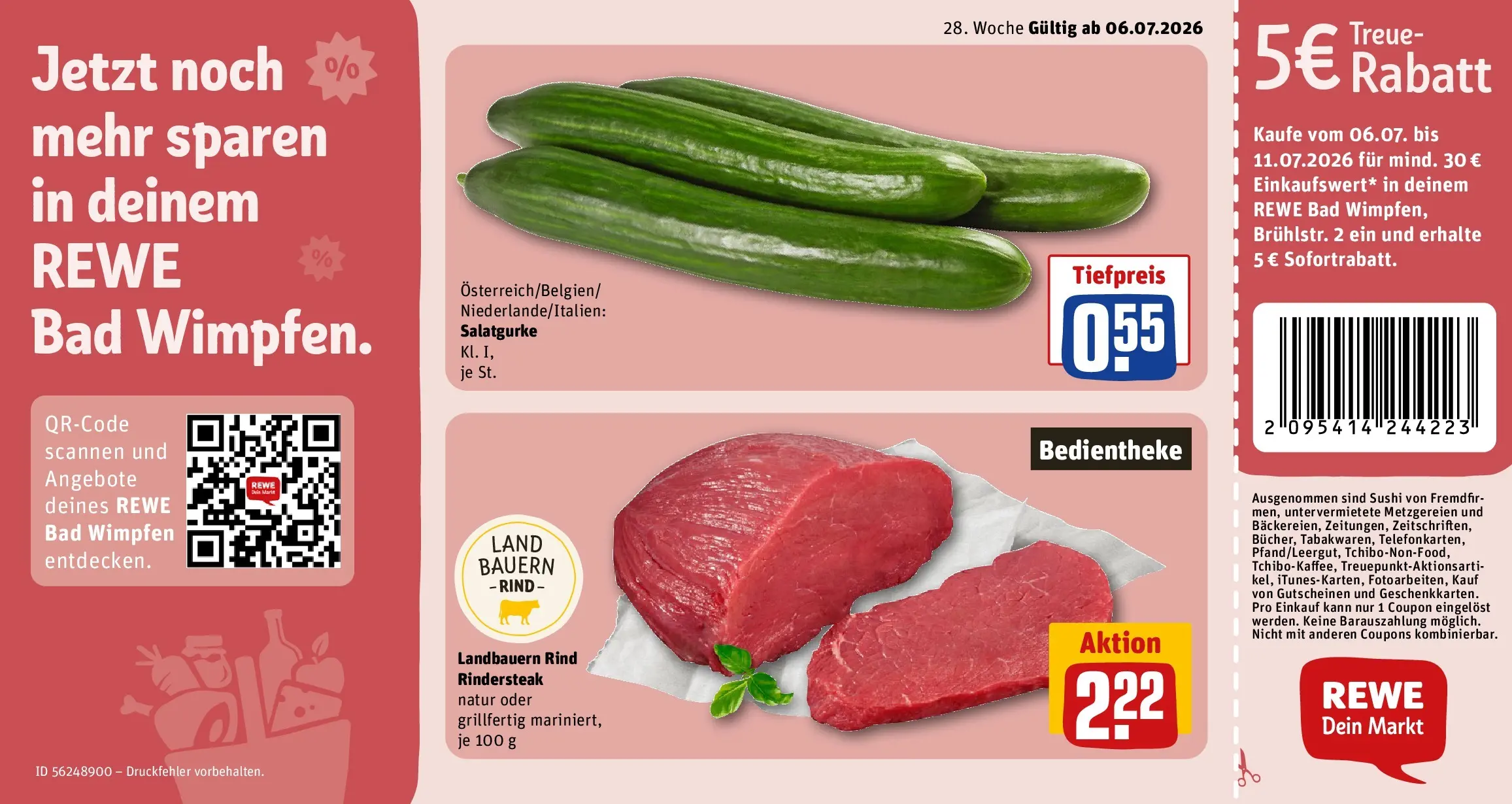 REWE Prospekt ab 06.07.2026 zum Blättern » Angebote | Seite: 2 | Produkte: Bad